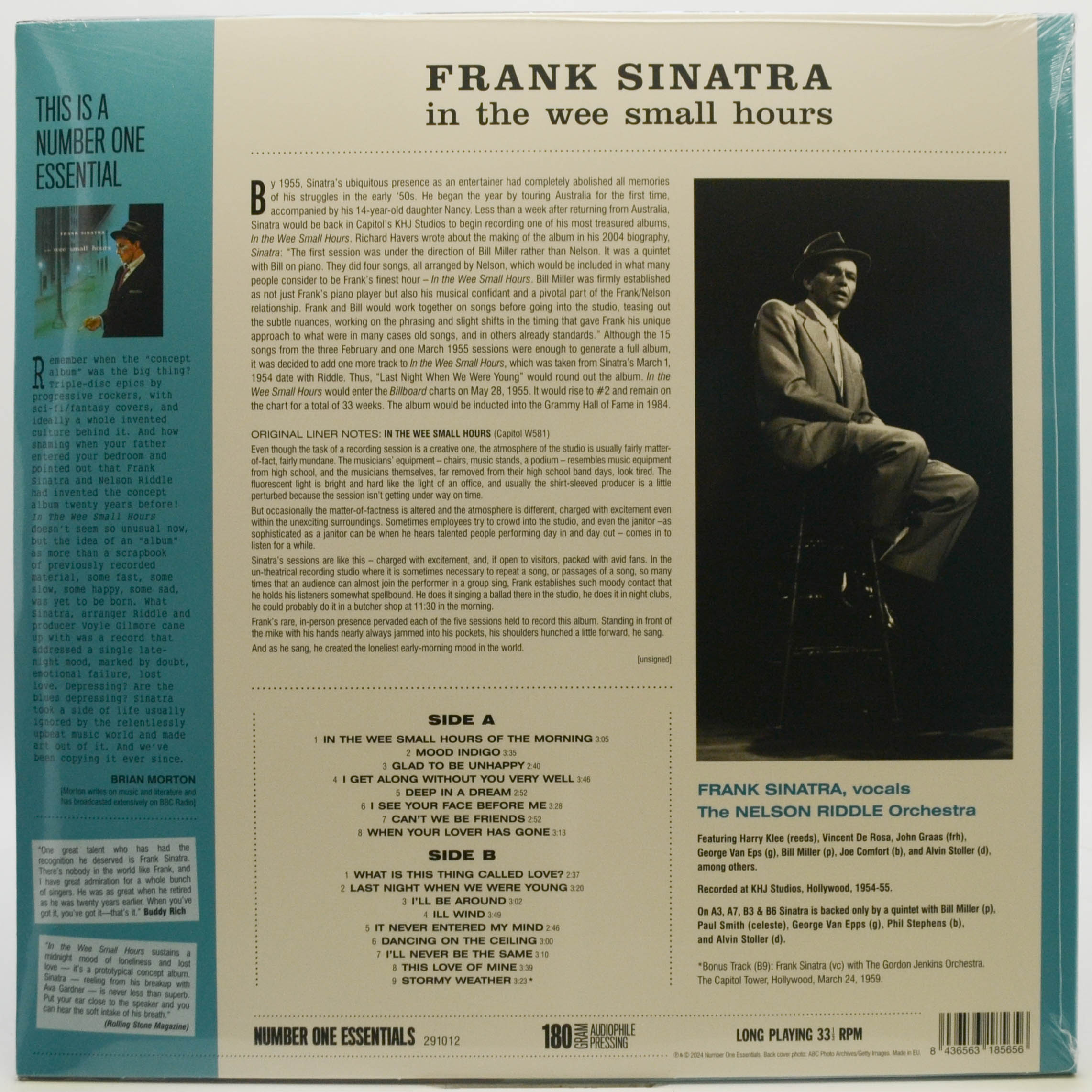 Виниловая пластинка Frank Sinatra — In the Wee Small Hours, 1955