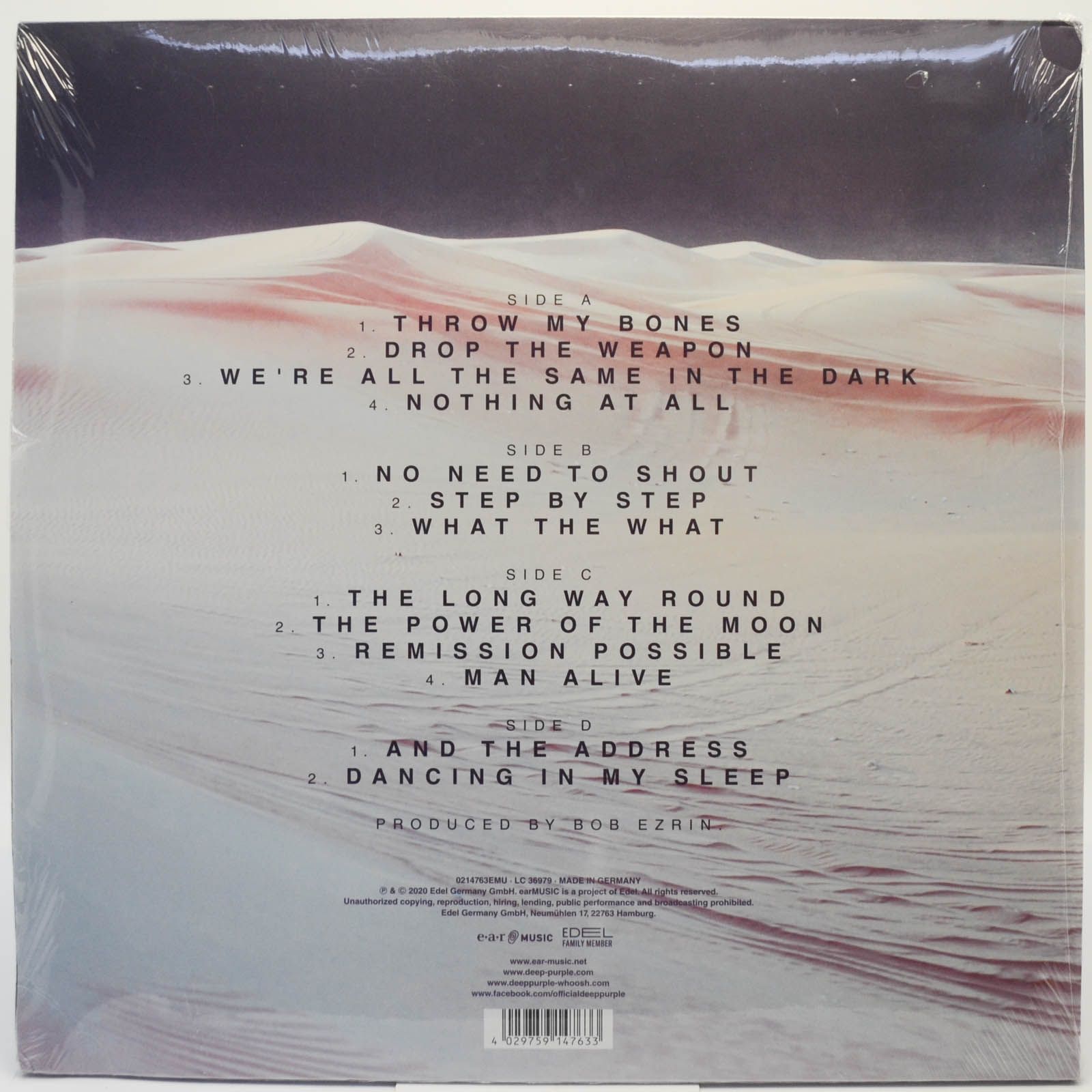 Deep Purple — Whoosh! (2LP), 2020