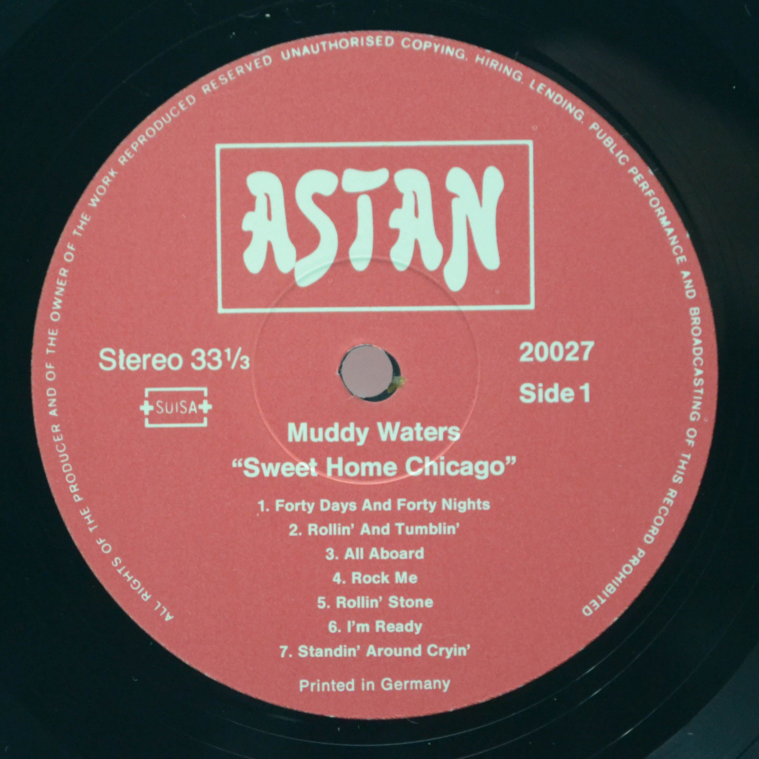 Виниловая пластинка Muddy Waters — Sweet Home Chicago, 1980