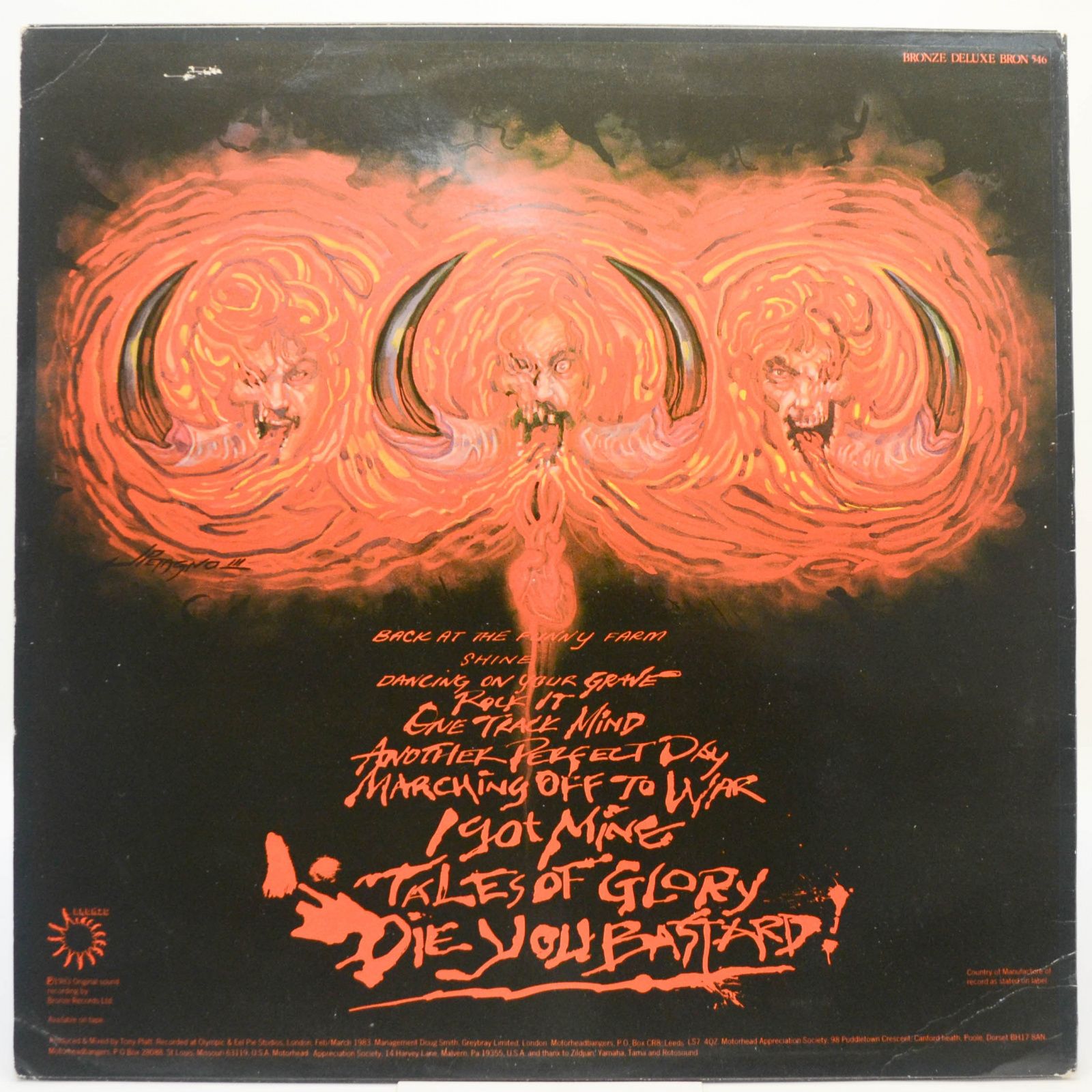 Motörhead — Another Perfect Day, 1983