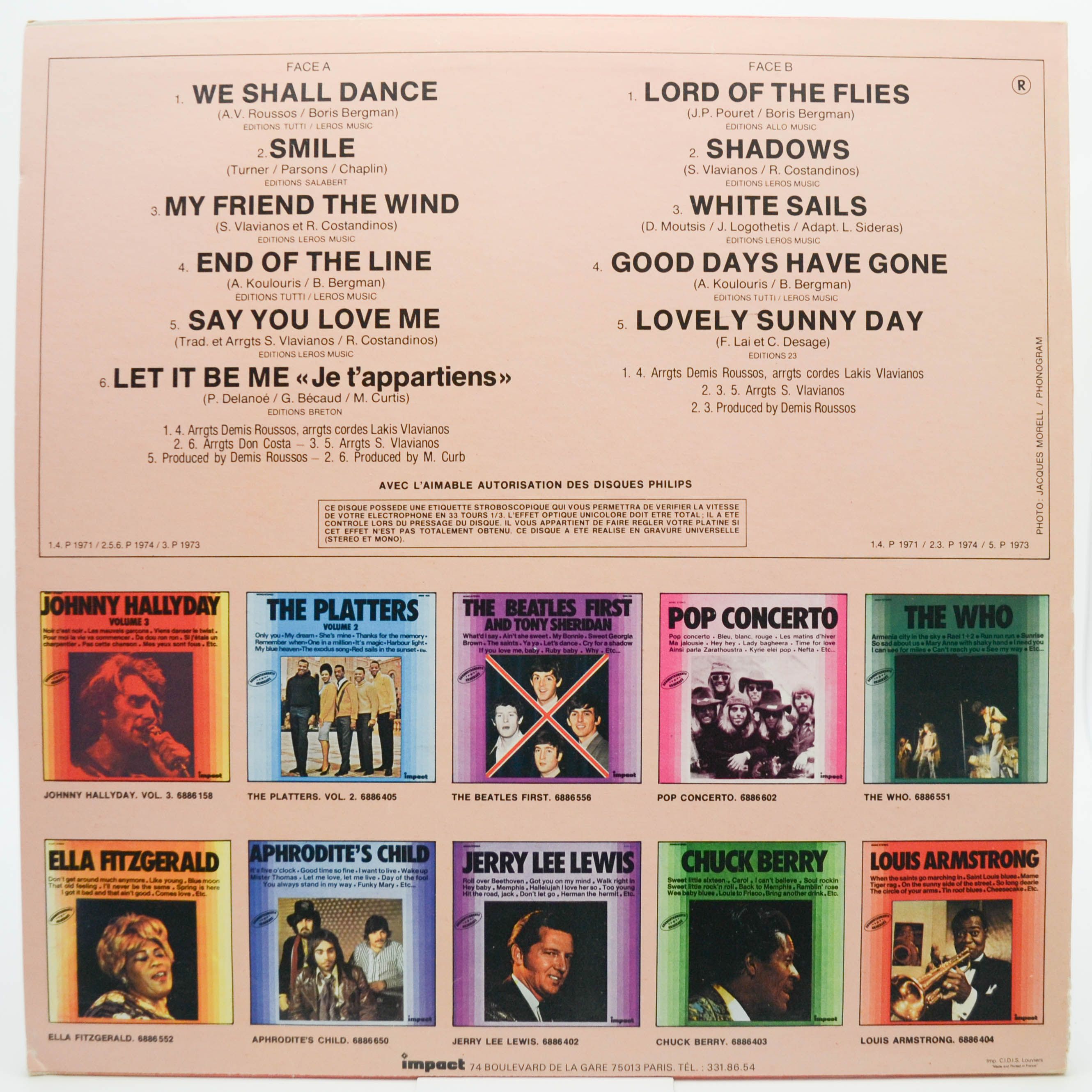 Demis Roussos — Demis Roussos (France), 1977