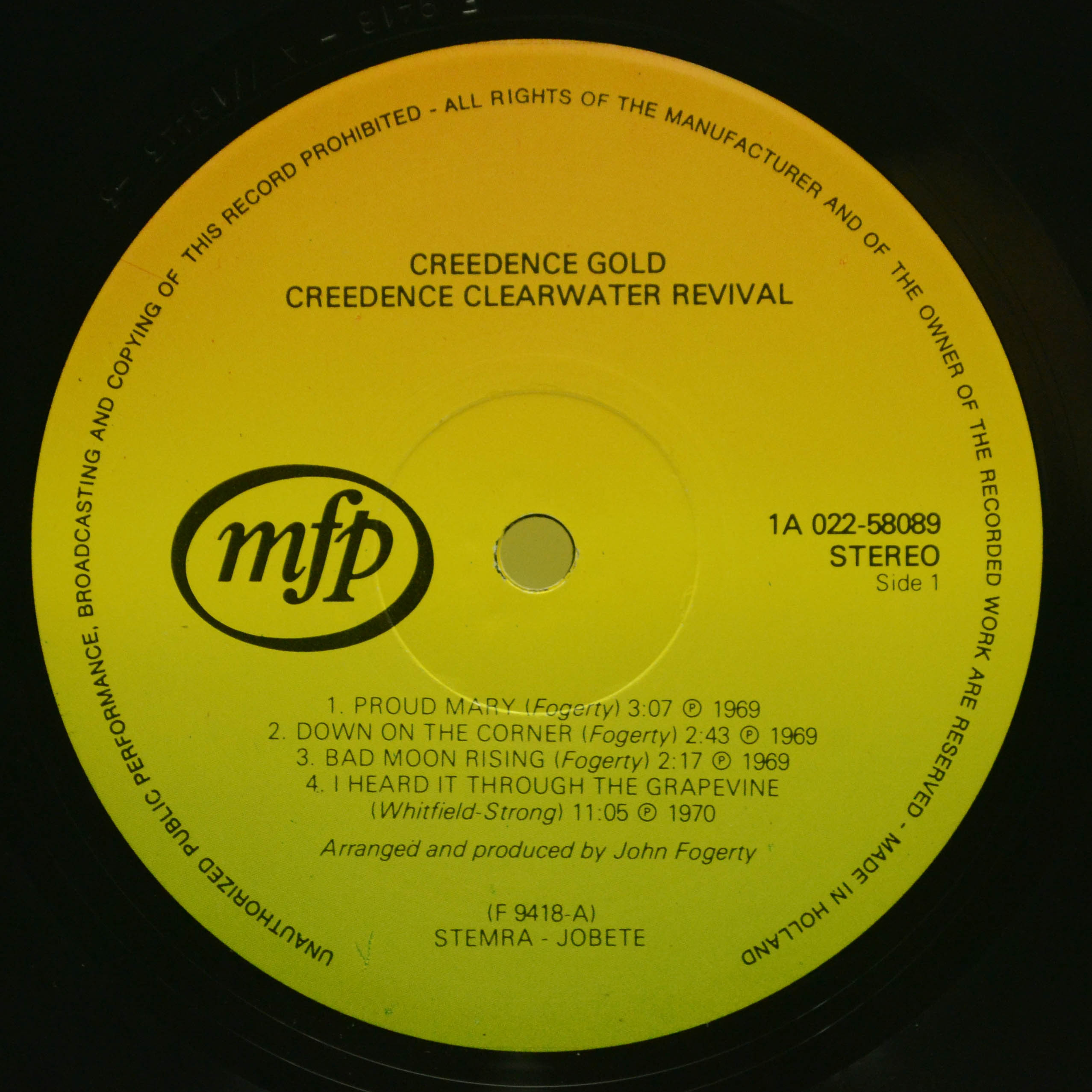 Creedence Clearwater Revival — Creedence Gold, 1980