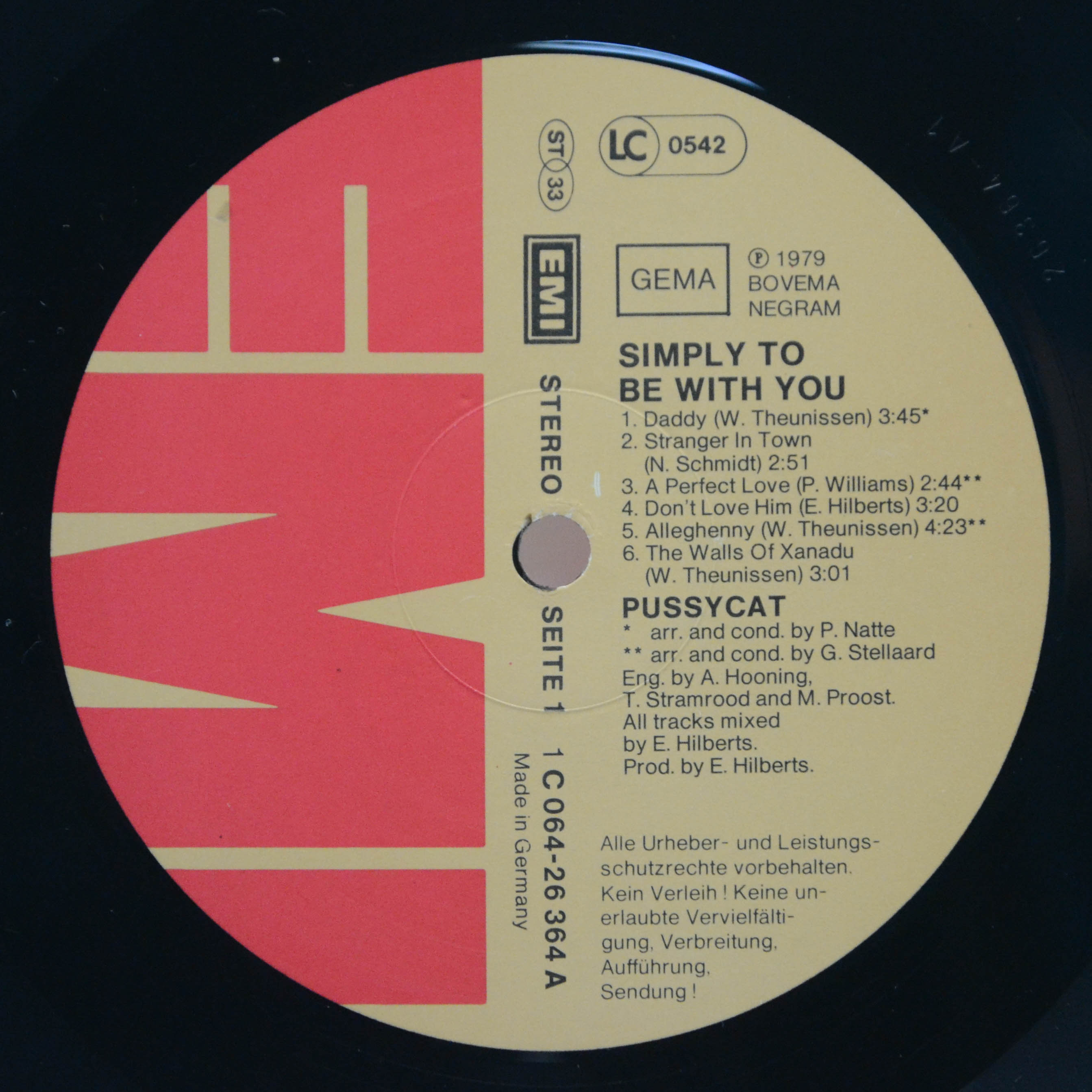 Pussycat — Simply To Be With You, 1979