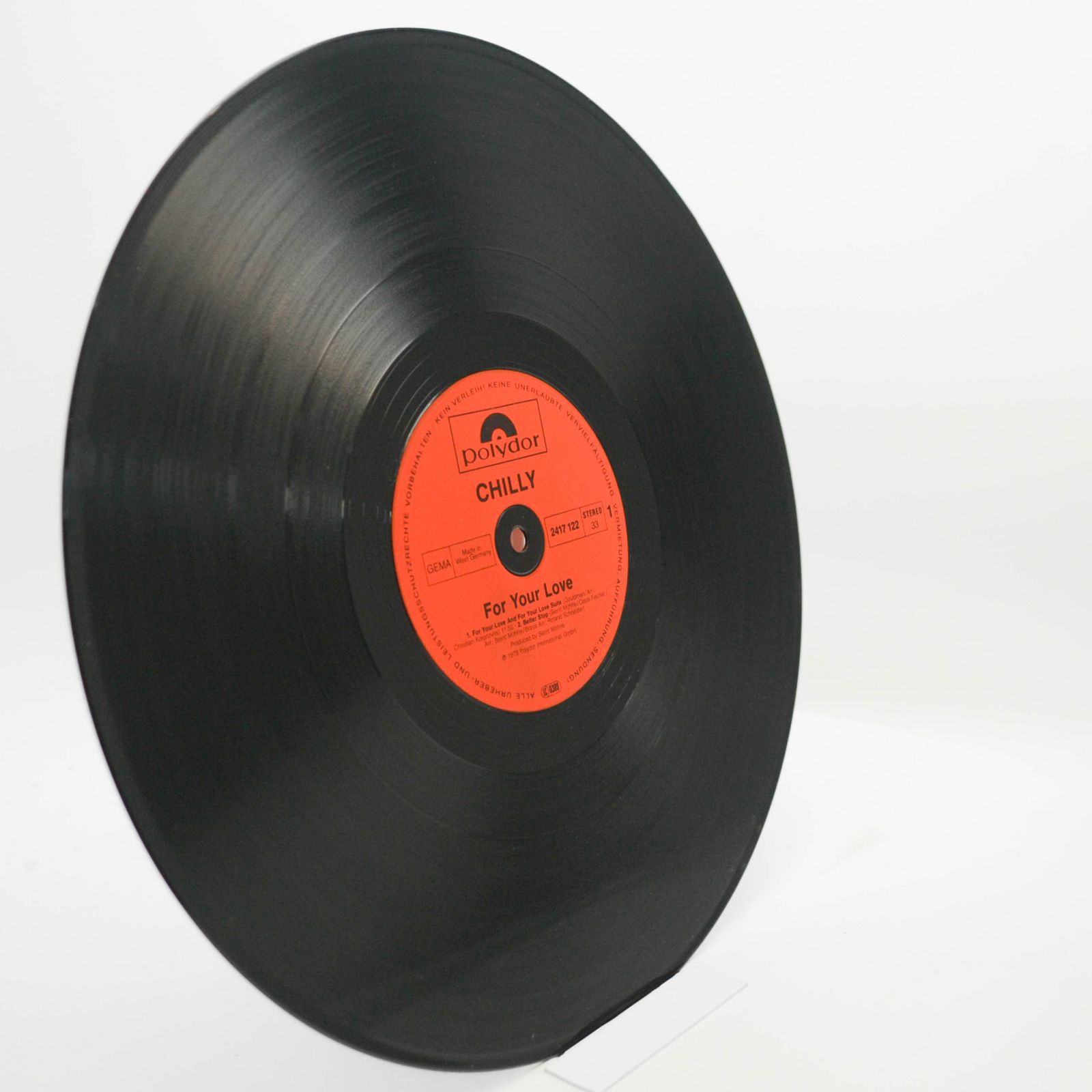 Chilly — For Your Love, 1978