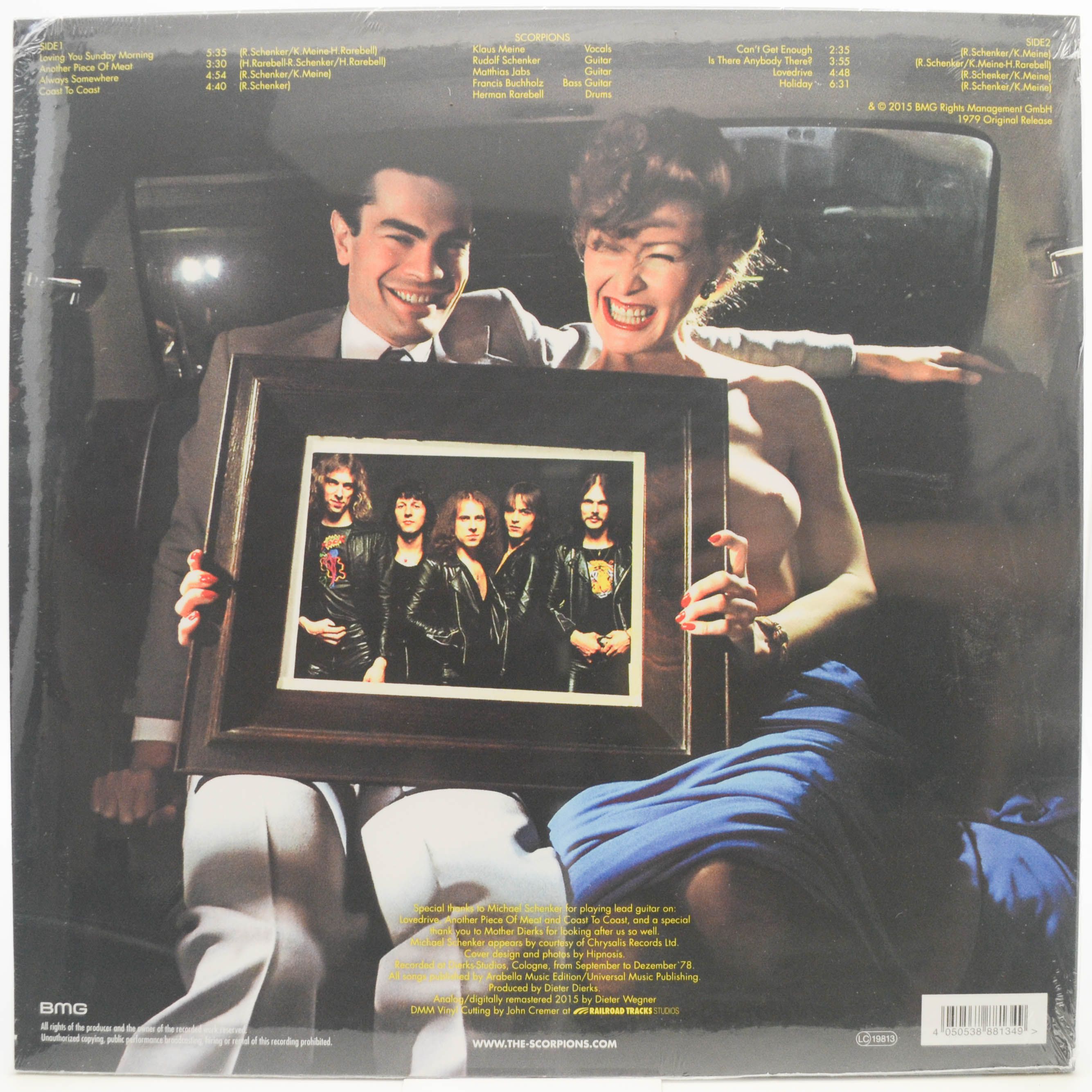 Виниловая пластинка Scorpions — Lovedrive, 1979