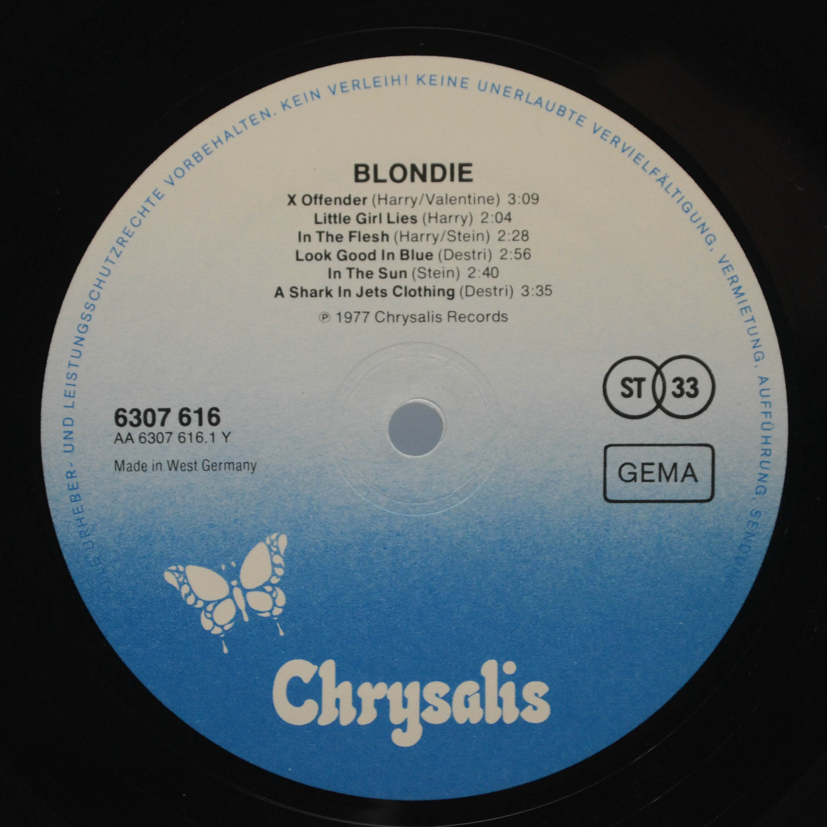 Blondie — Blondie, 1977