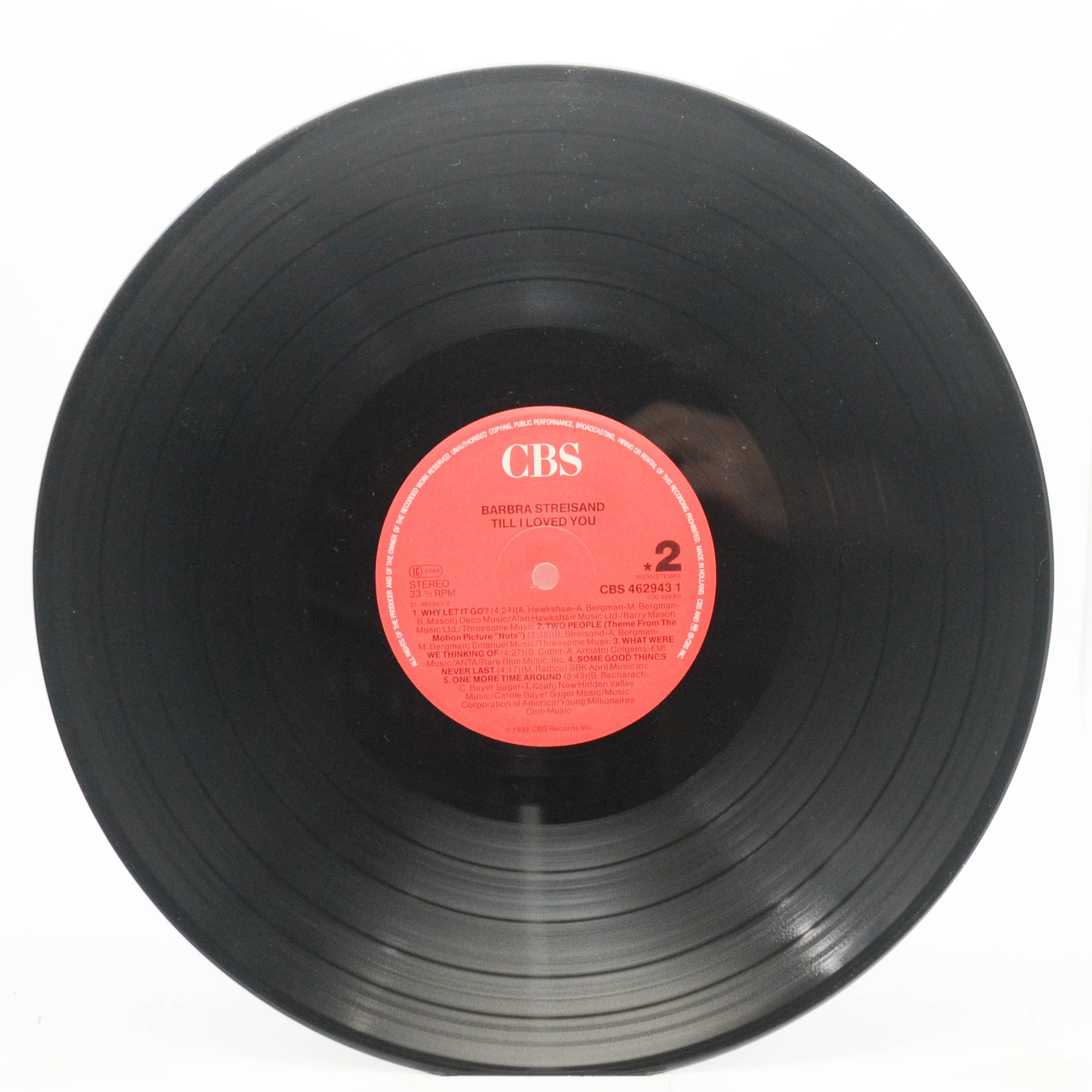 Barbra Streisand — Till I Loved You, 1988