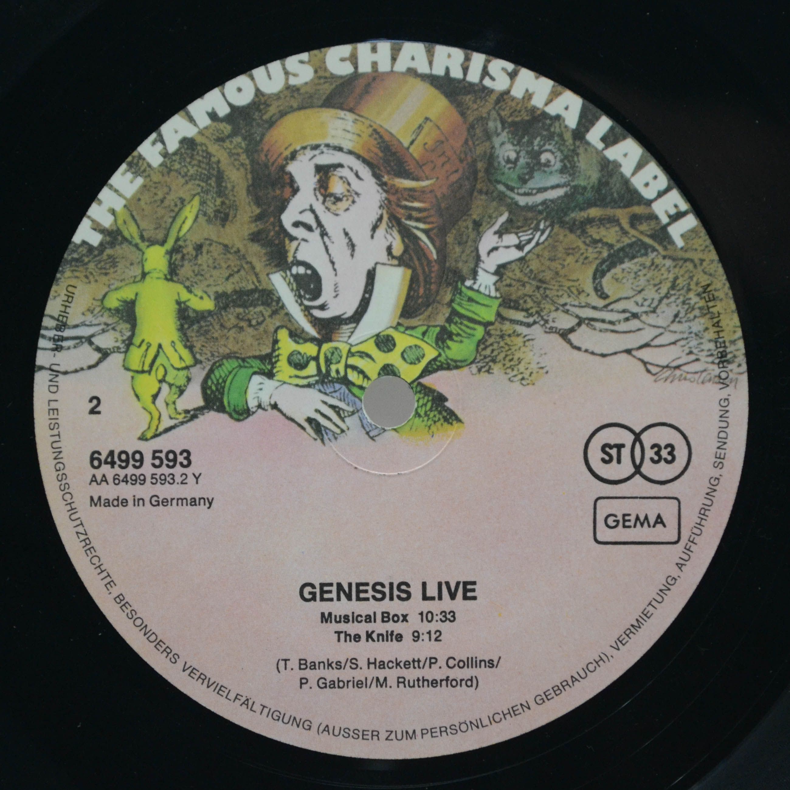 Genesis — Live, 1973