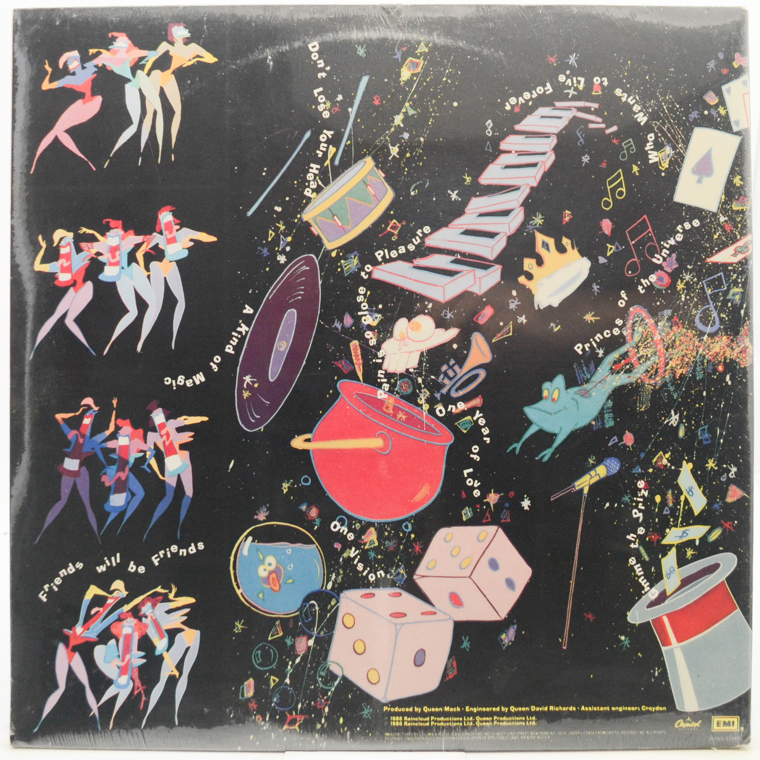 Виниловая пластинка Queen — A Kind Of Magic, 1986