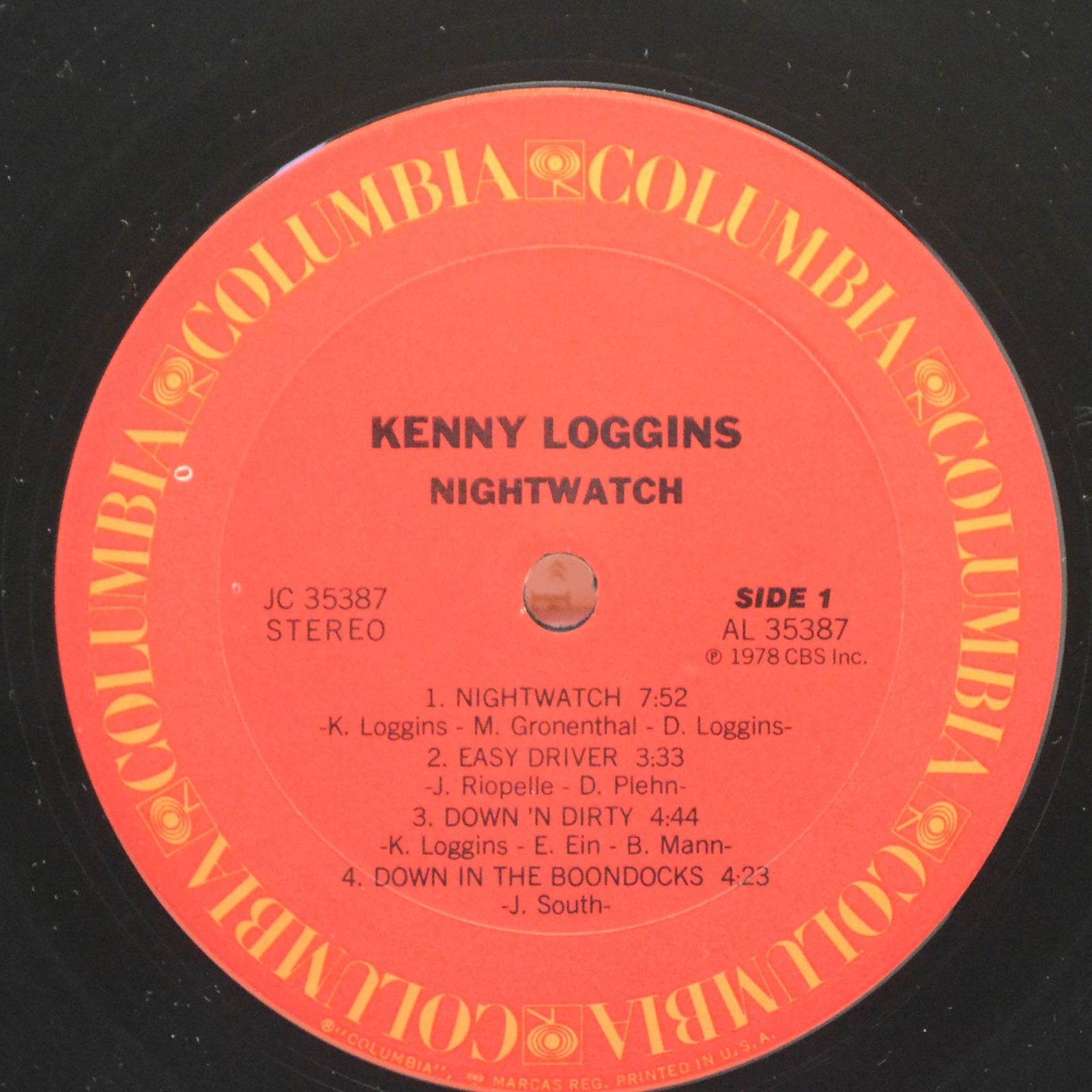 Виниловая пластинка Kenny Loggins — Nightwatch, 1978