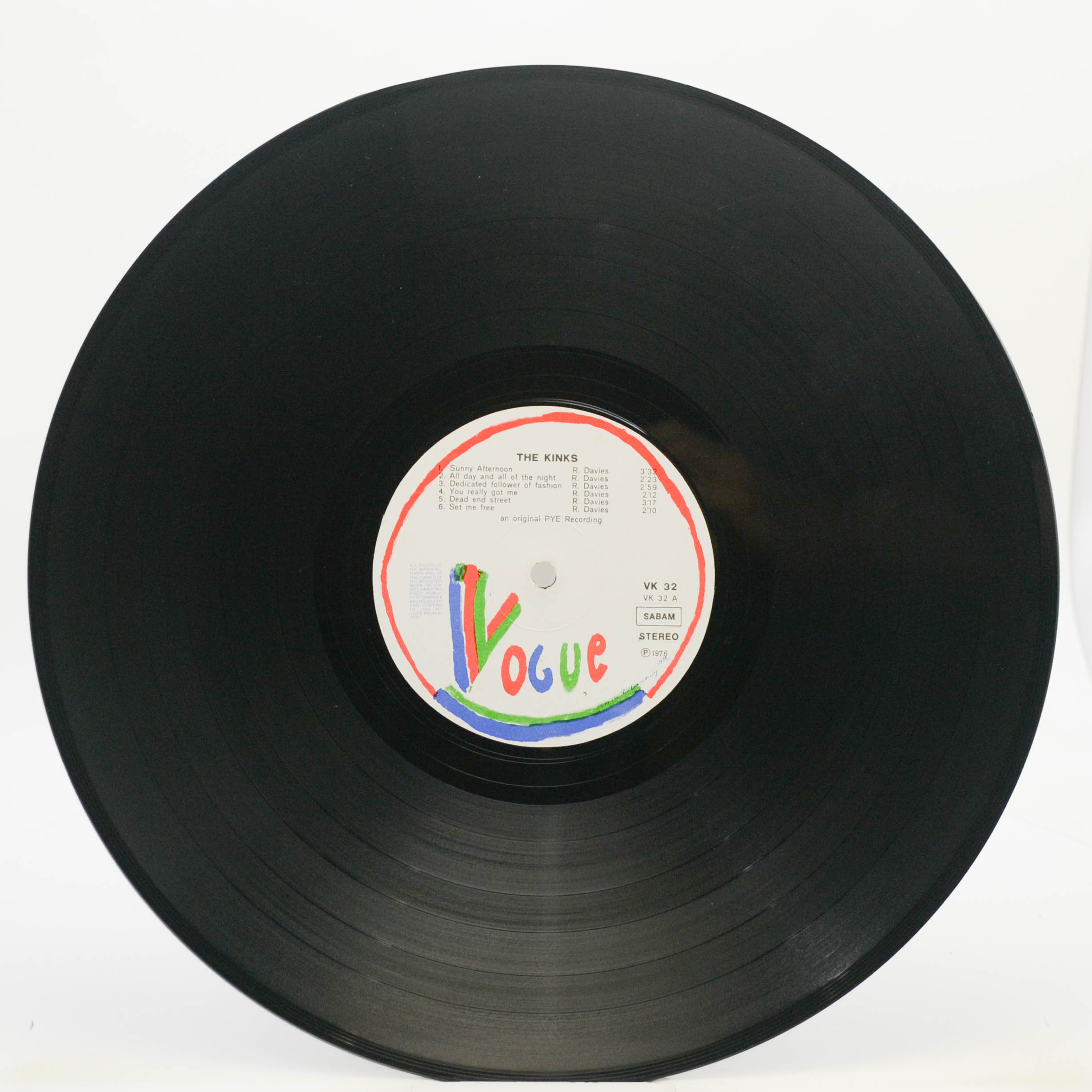 Виниловая пластинка Kinks — The Kinks, 1976