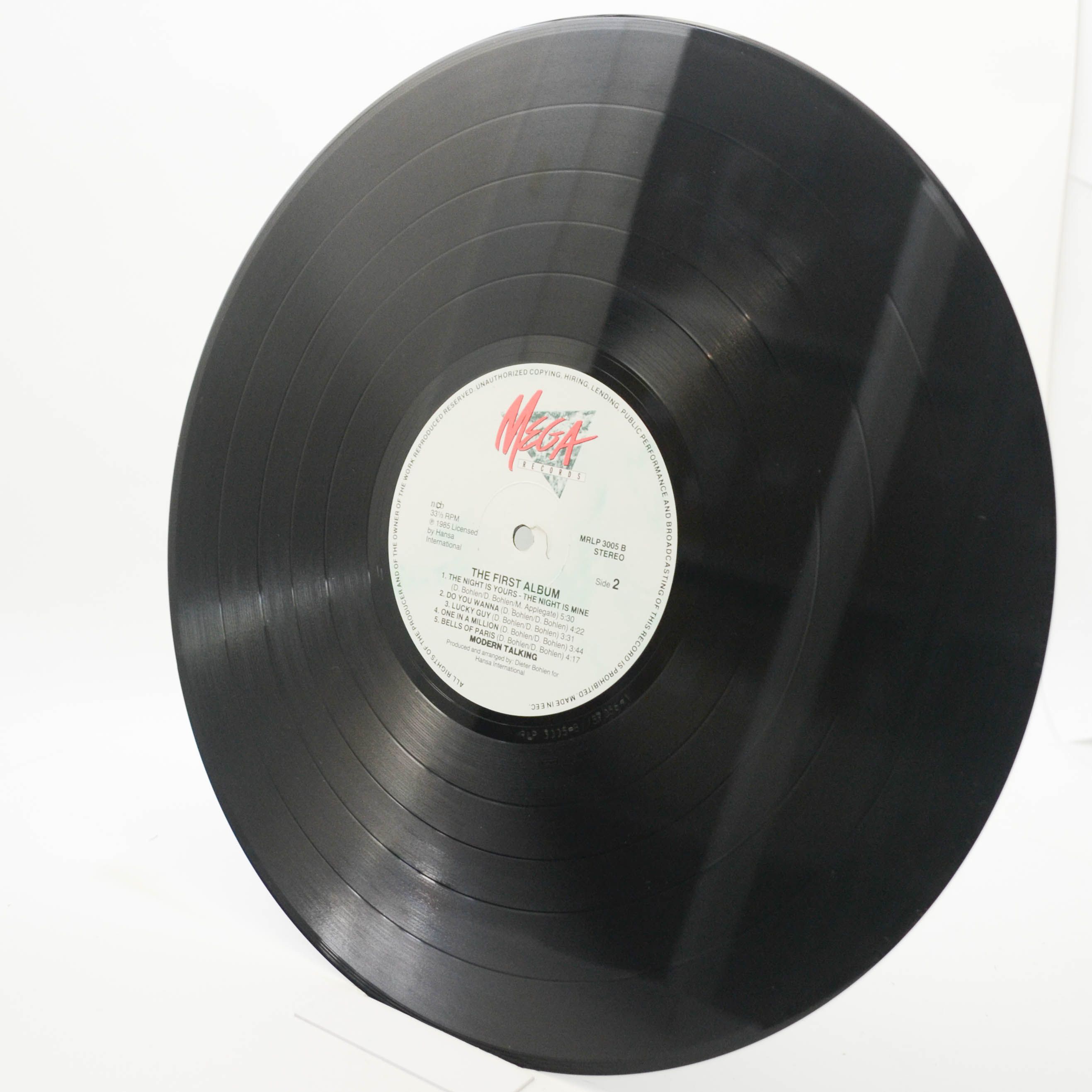 Виниловая пластинка Modern Talking — The 1st Album, 1985