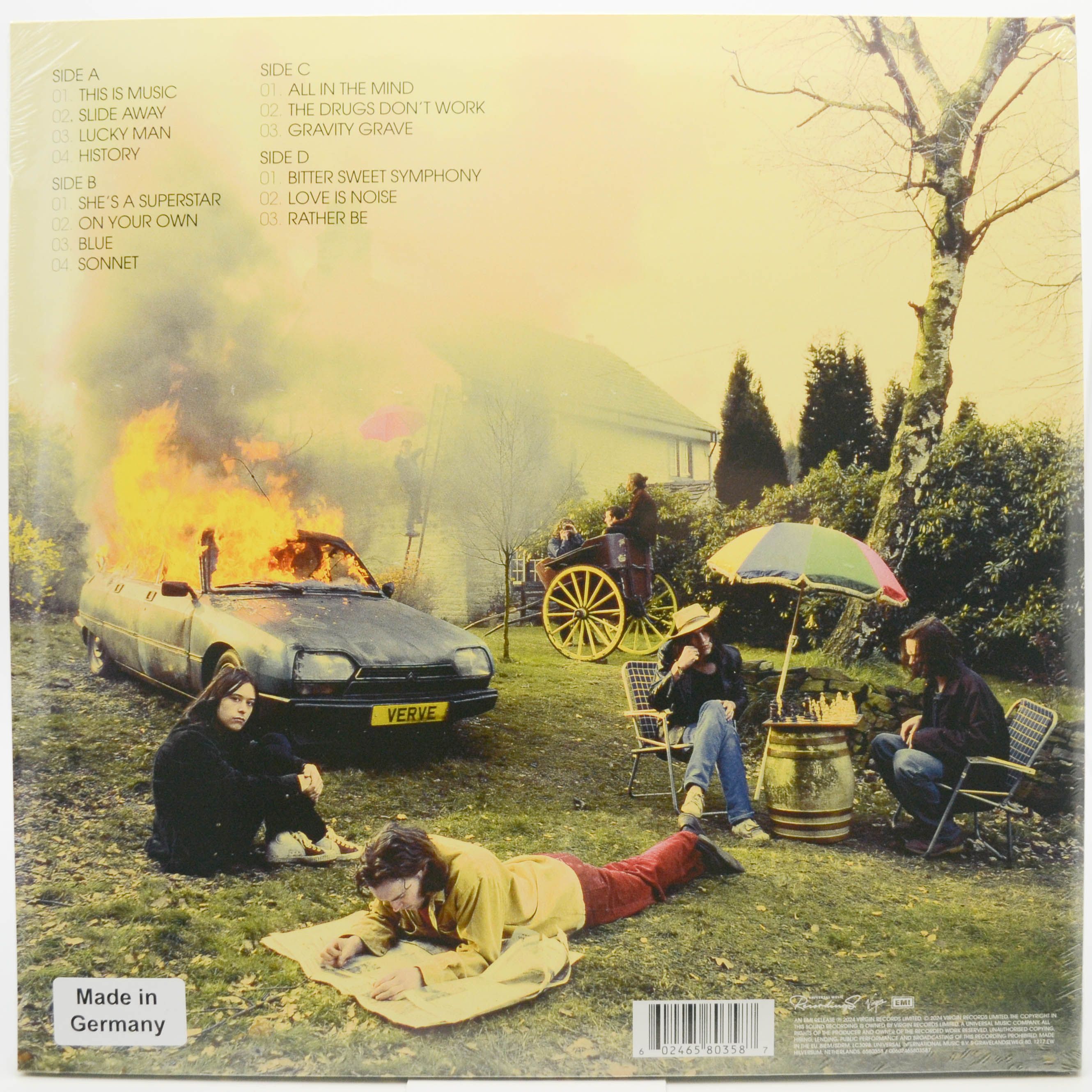 Виниловая пластинка Verve — This Is Music: The Singles (2LP), 2004