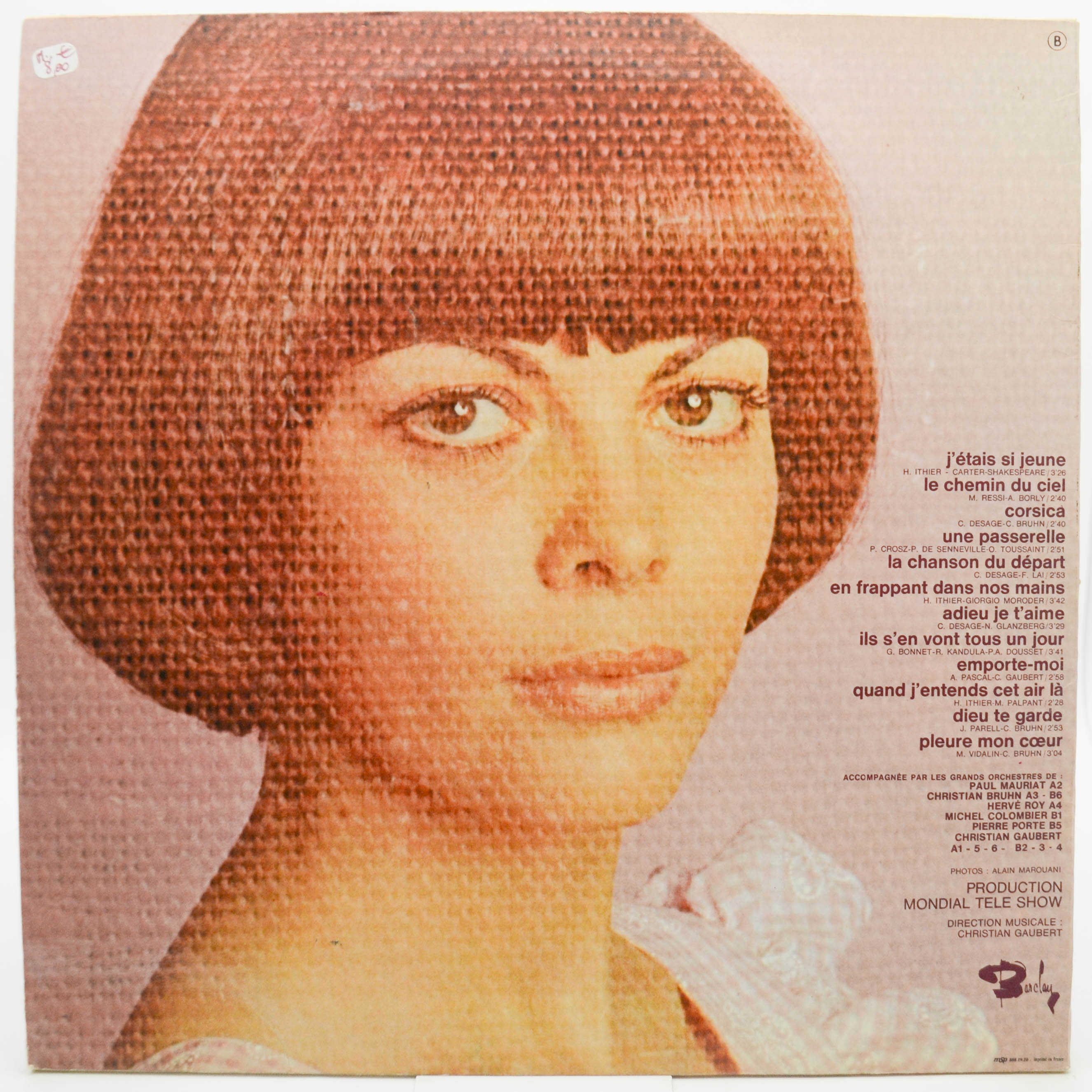 Mireille Mathieu — Mireille Mathieu (1-st, France), 1972