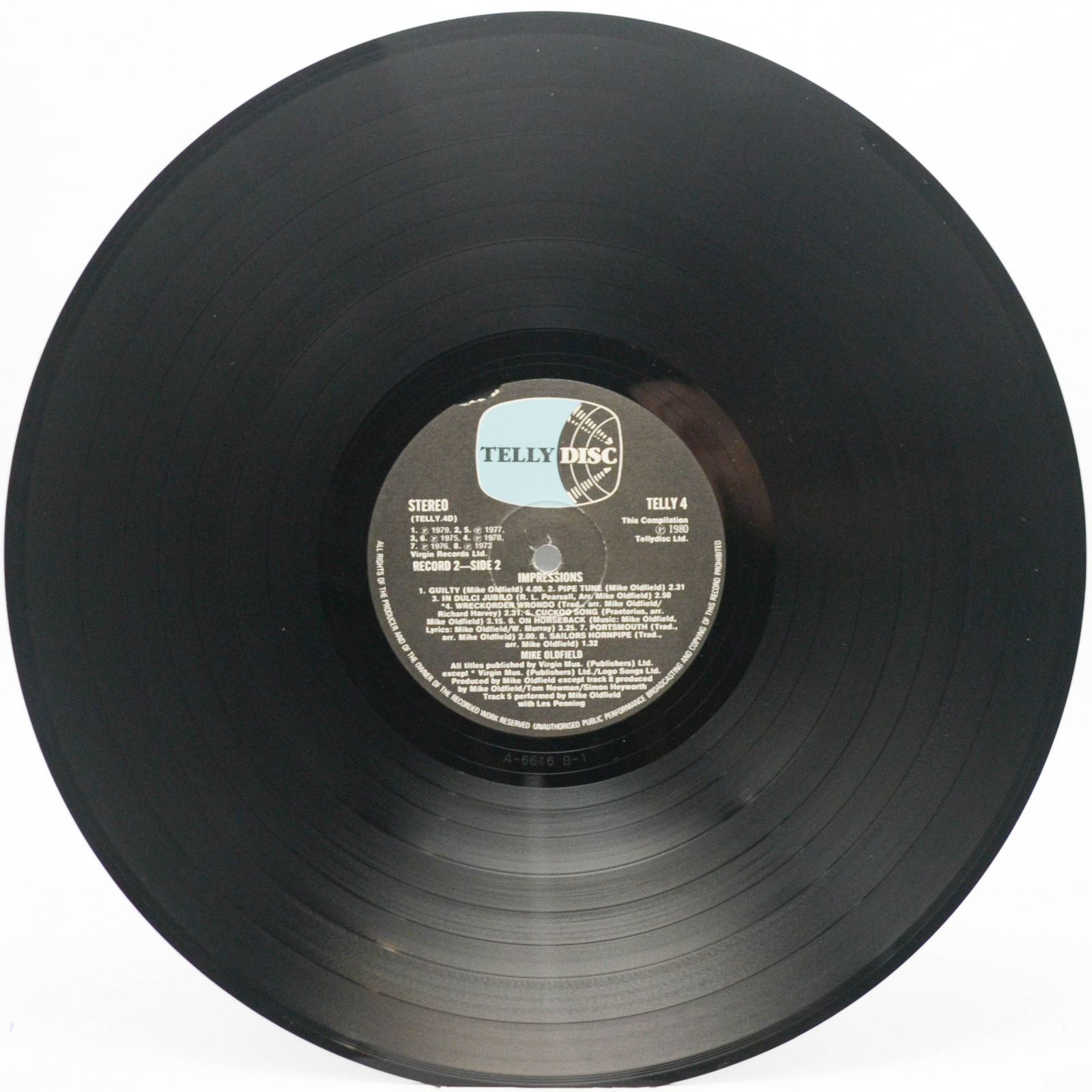 Mike Oldfield — Impressions (2LP, UK), 1980