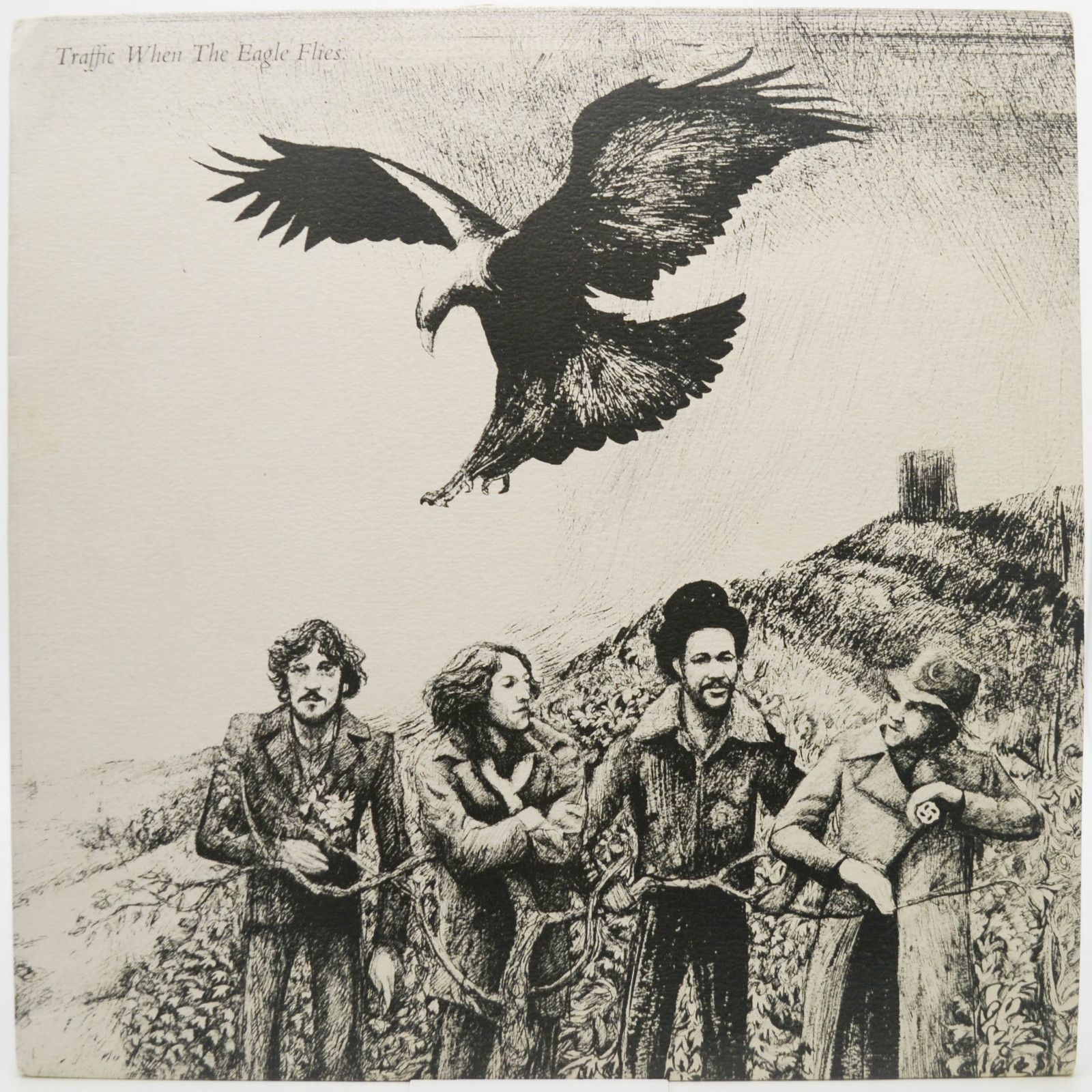 Виниловая пластинка Traffic — When The Eagle Flies (1-st, UK), 1974