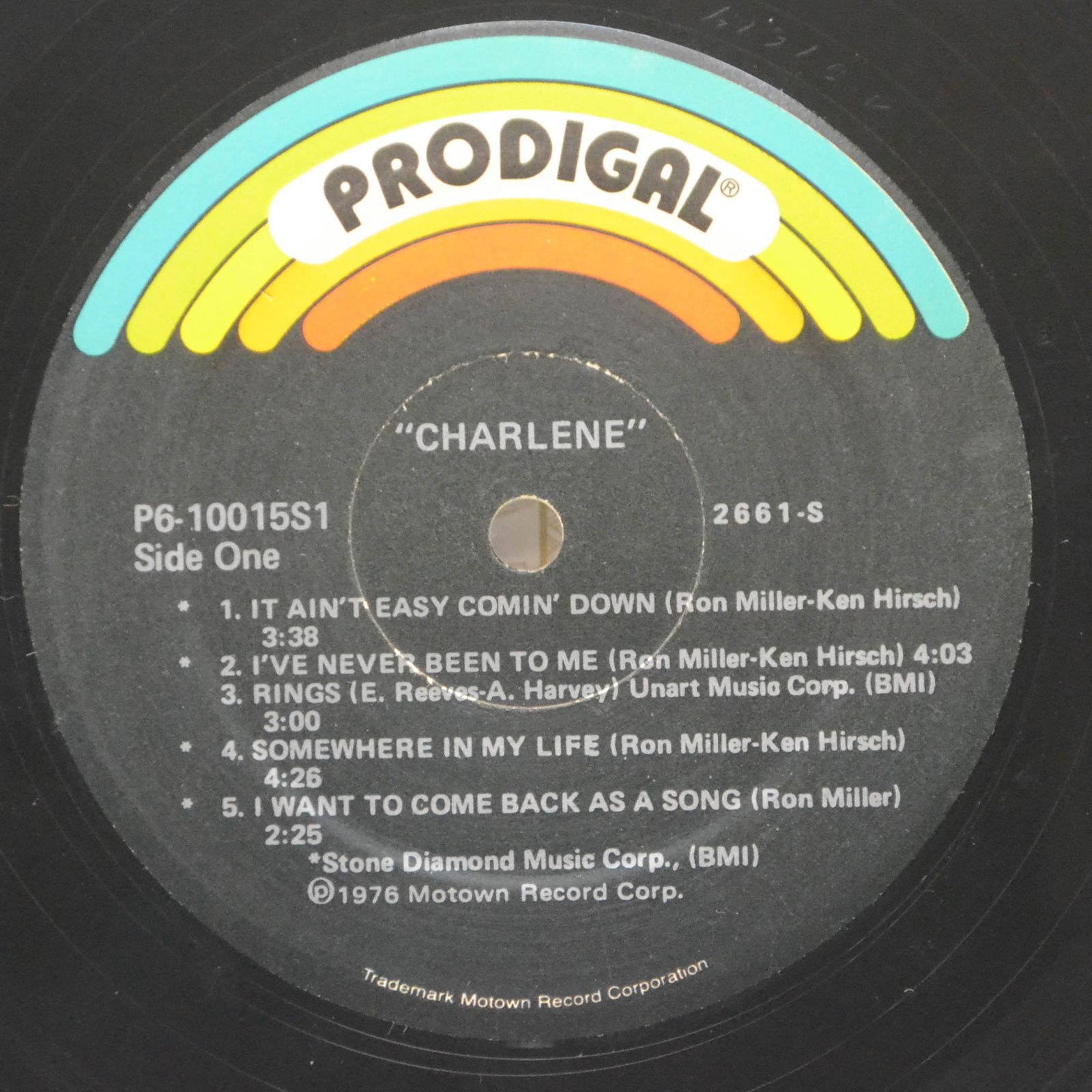 Виниловая пластинка Charlene — Charlene, 1977