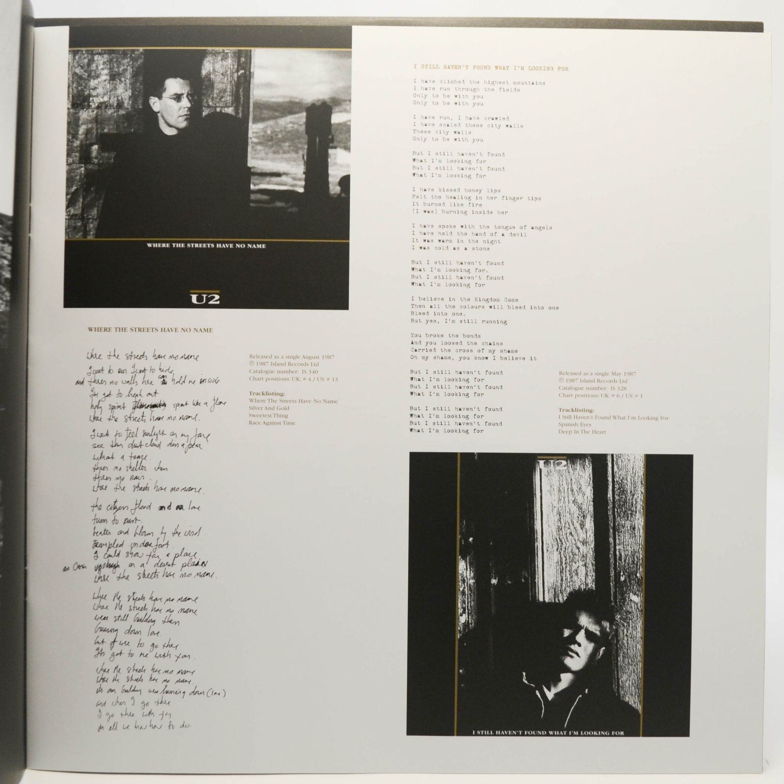 U2 — The Joshua Tree (2LP), 1987