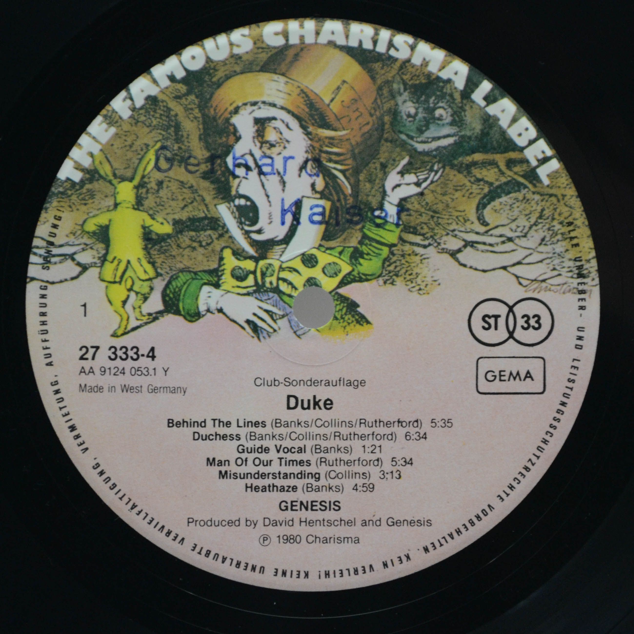 Genesis — Duke, 1980