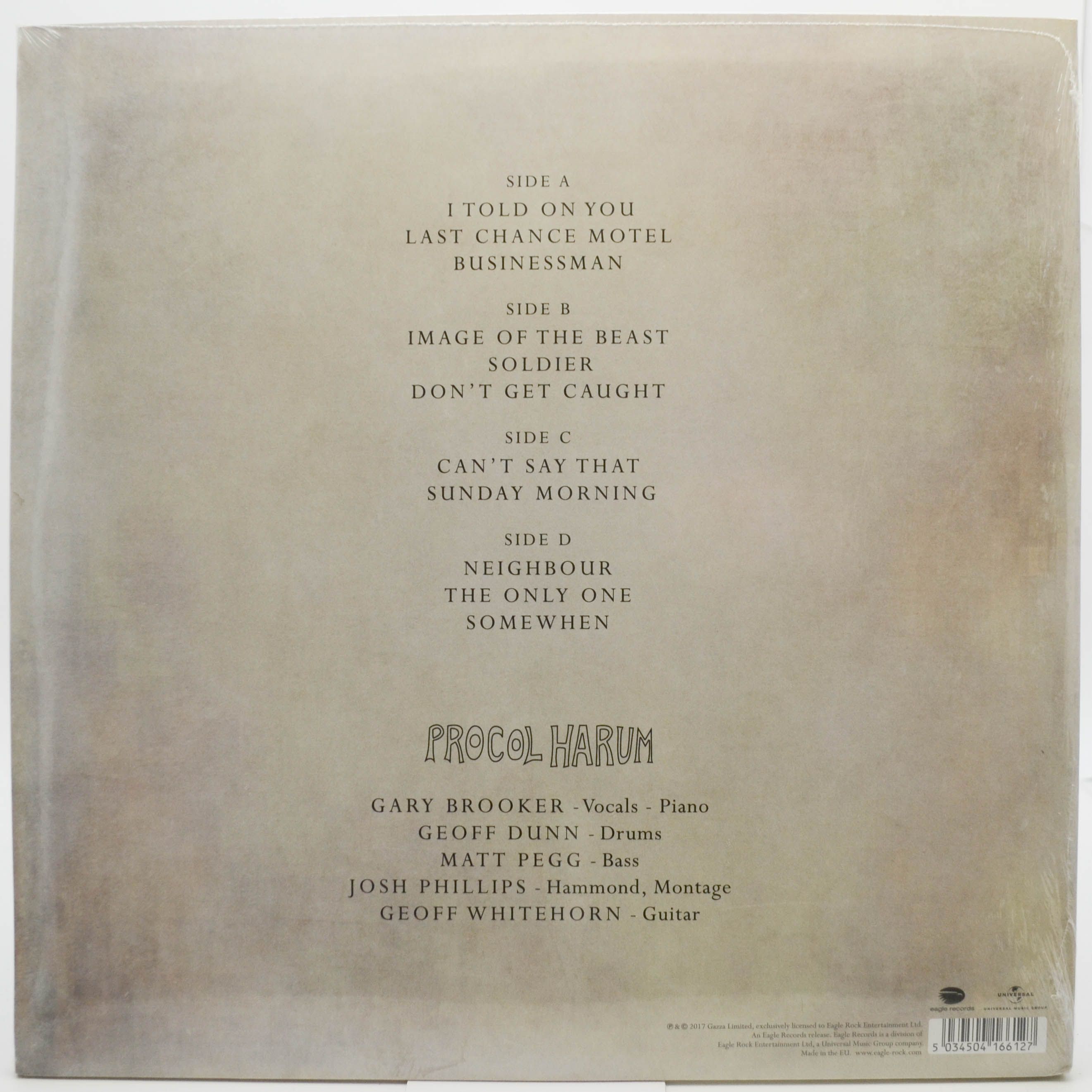 Procol Harum — Novum (2LP), 2017