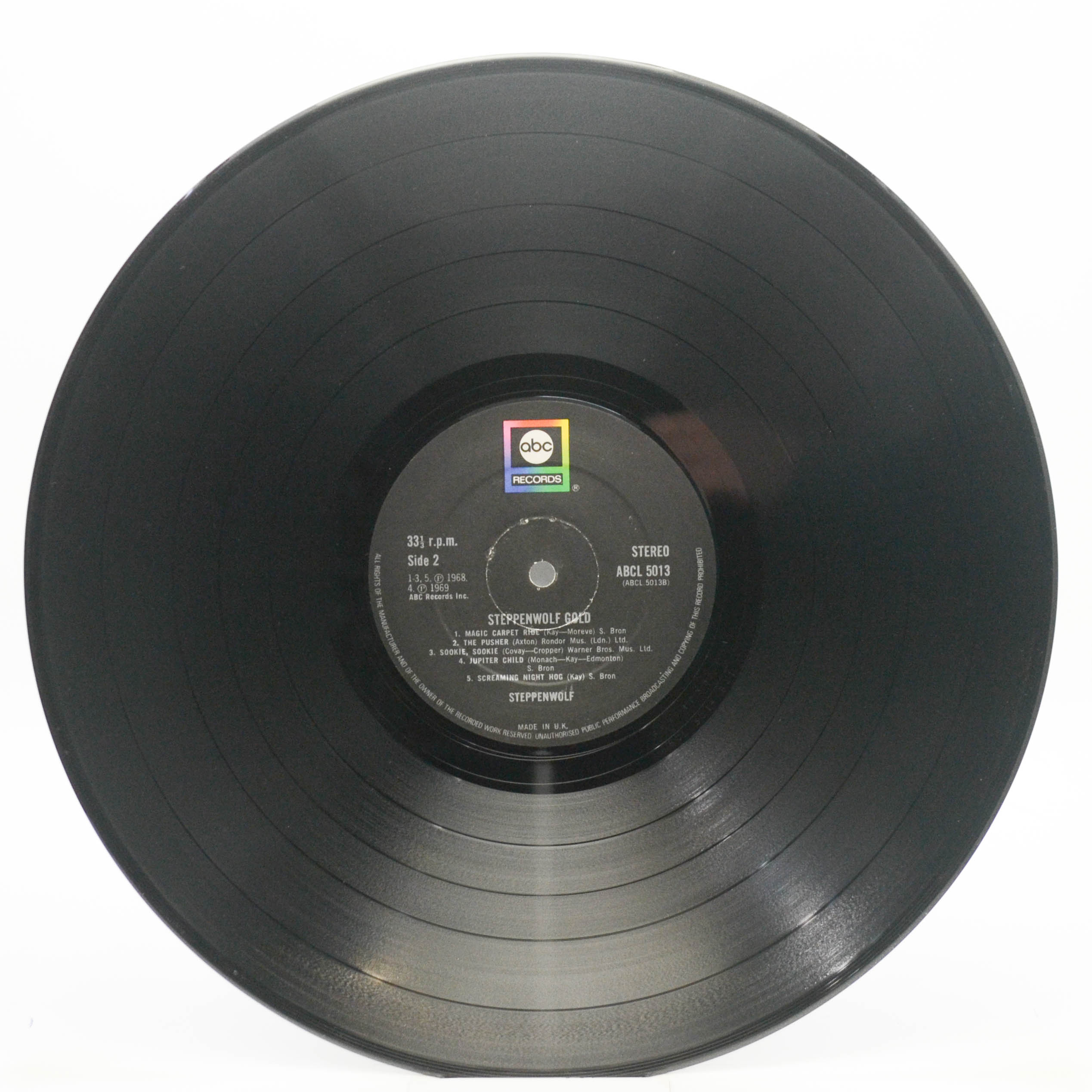 Виниловая пластинка Steppenwolf — Gold (Their Great Hits) (UK), 1971