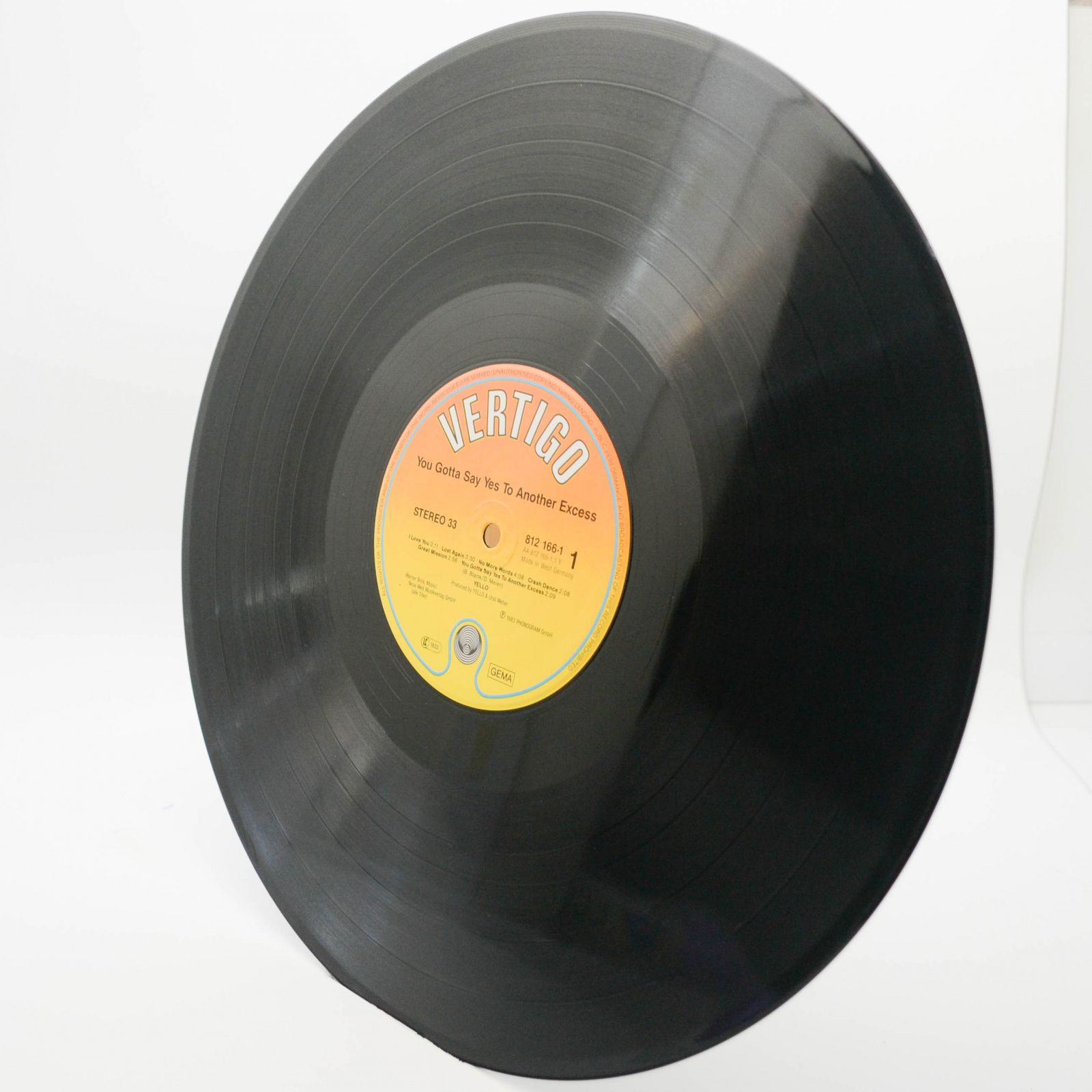 Yello — You Gotta Say Yes To Another Excess, 1983