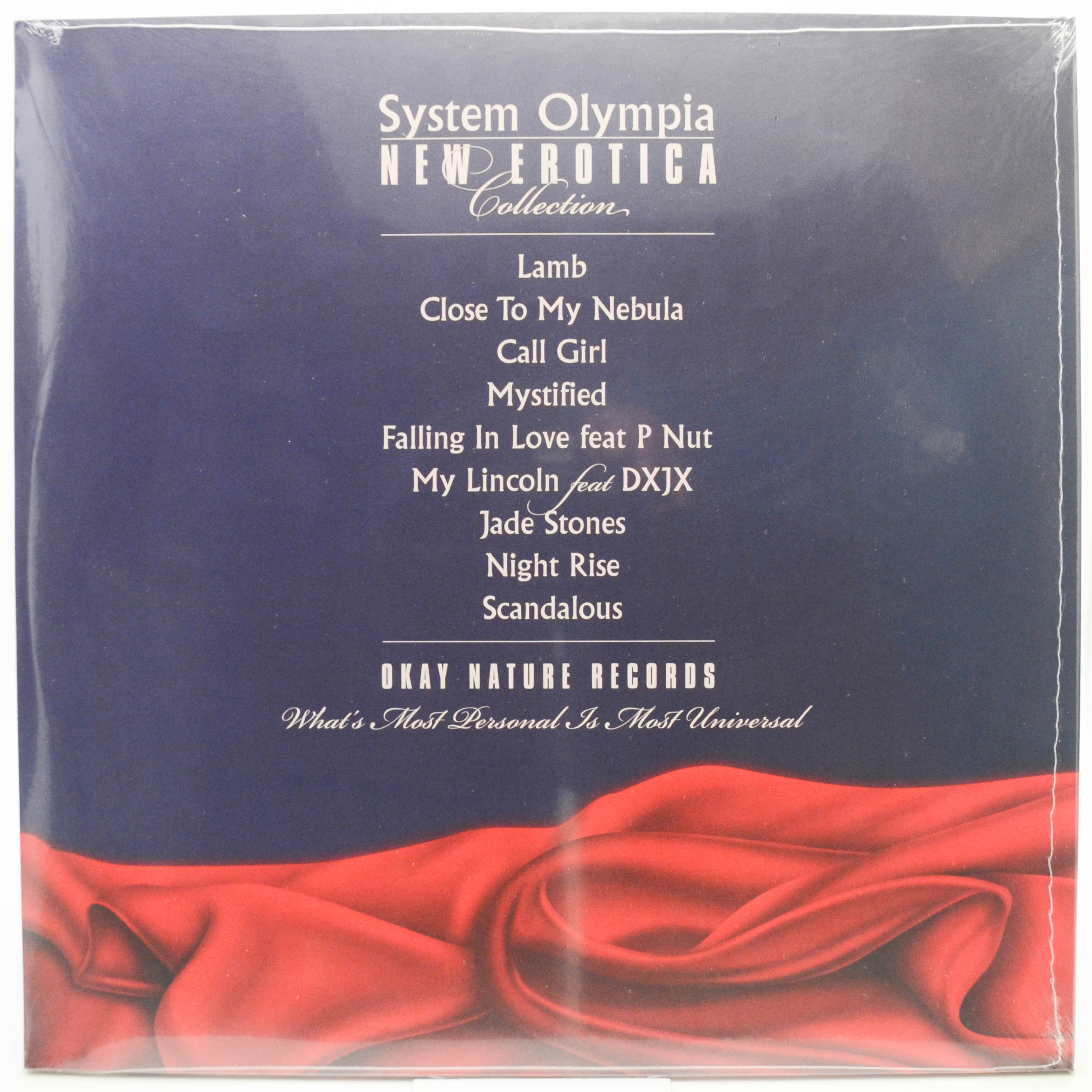 Виниловая пластинка System Olympia — New Erotica Collection (UK), 2023