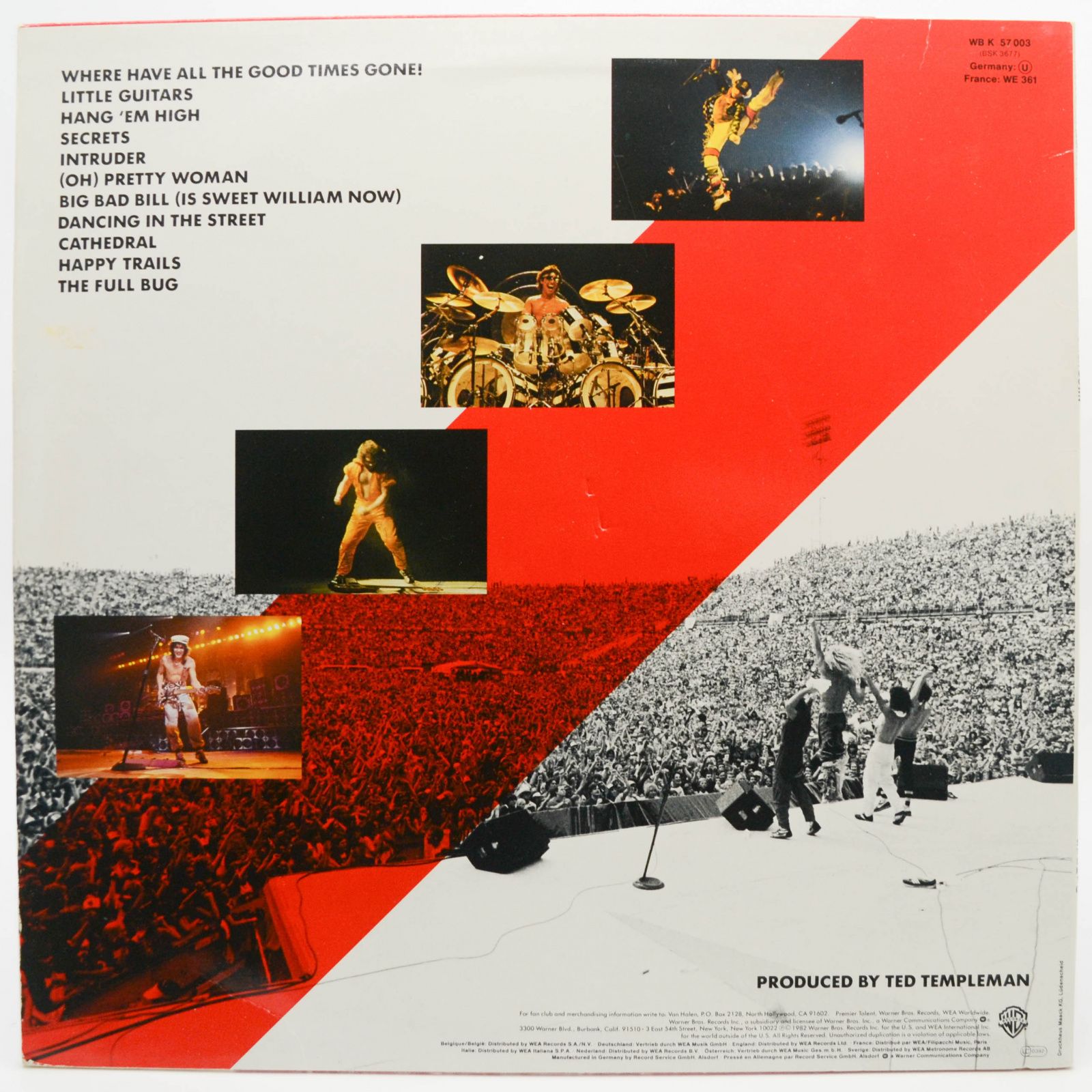 Van Halen — Diver Down, 1982