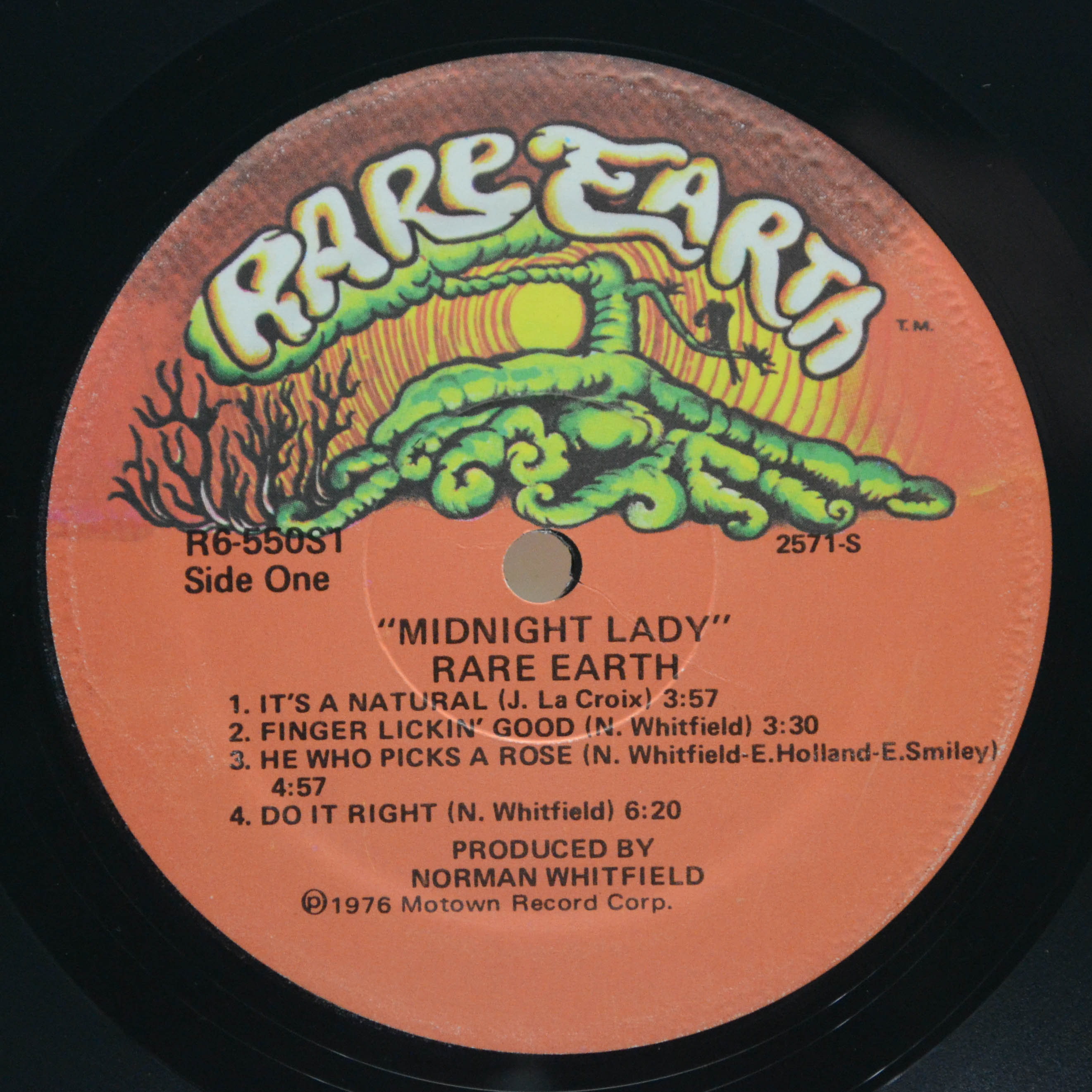 Rare Earth — Midnight Lady (1-st, USA), 1976