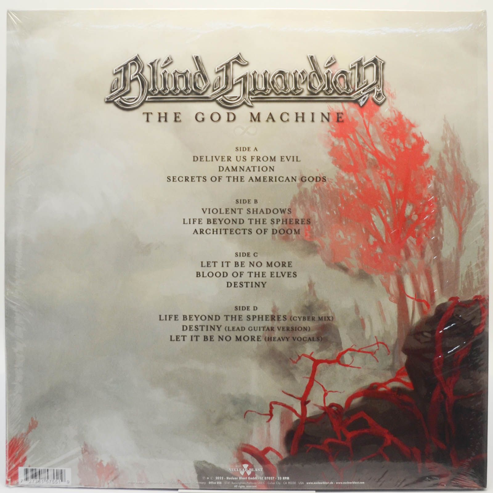 Виниловая пластинка Blind Guardian — The God Machine (2LP), 2022