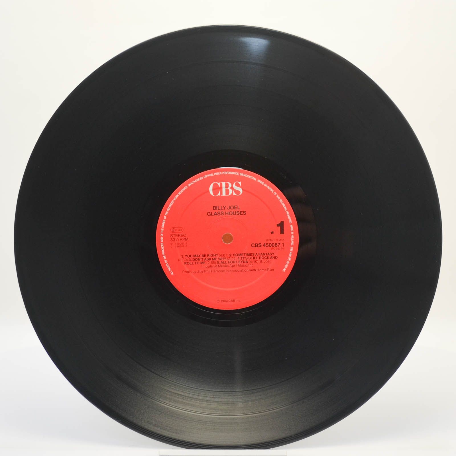 Billy Joel — Glass Houses, 1980