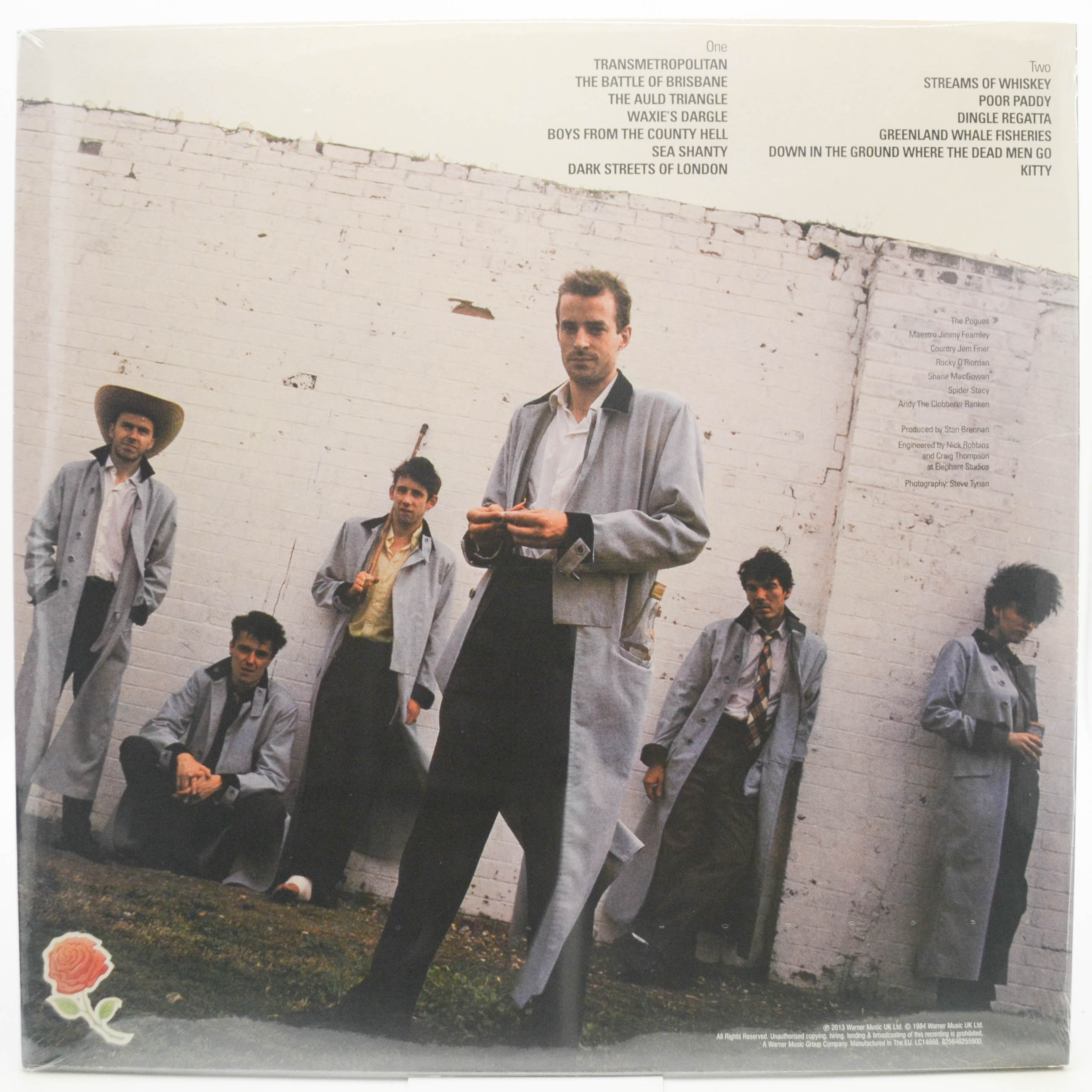 Виниловая пластинка Pogues — Red Roses For Me, 1984