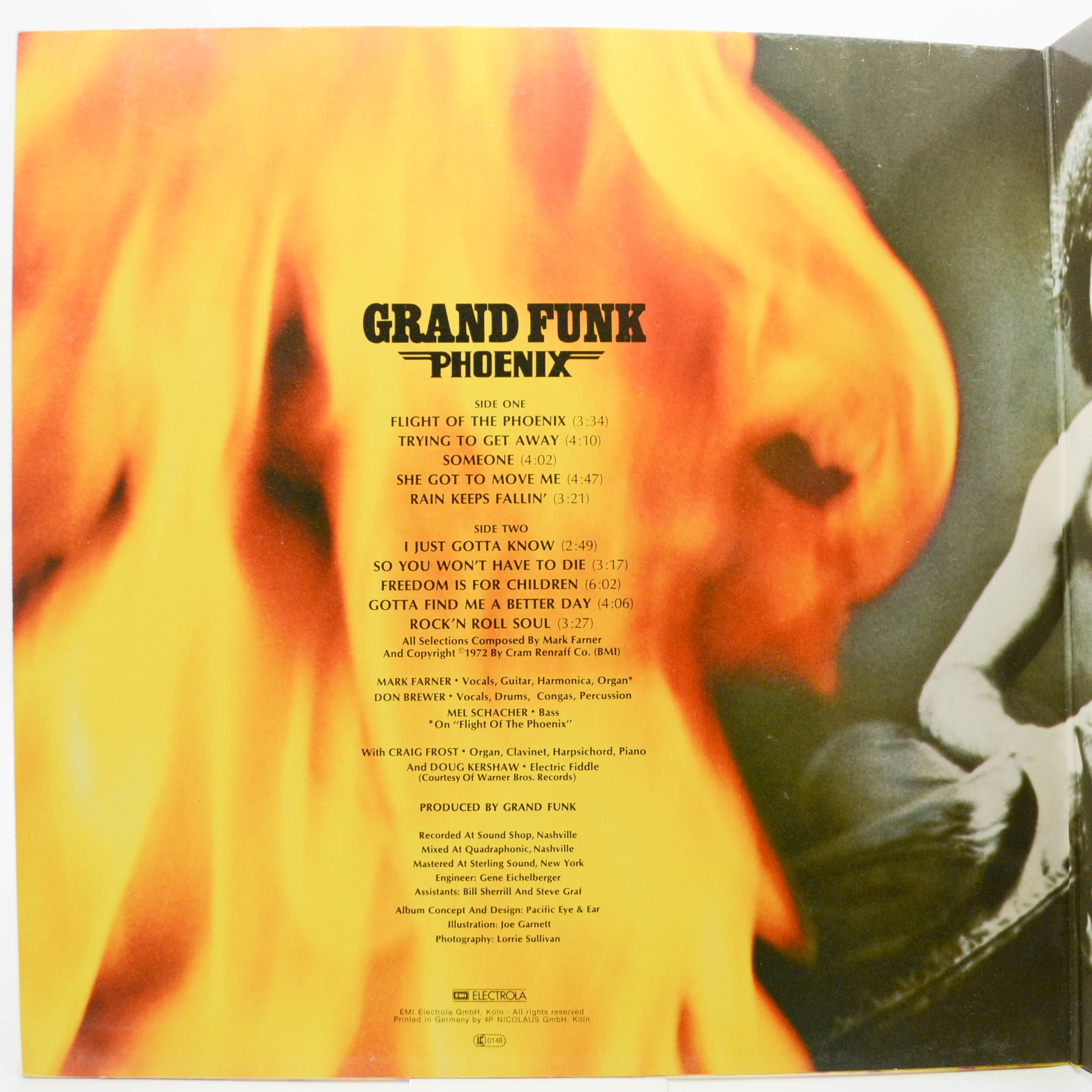Виниловая пластинка Grand Funk — Phoenix, 1972
