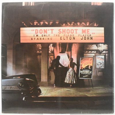 Don't Shoot Me I'm Only The Piano Player (1-st, UK, booklet), 1973