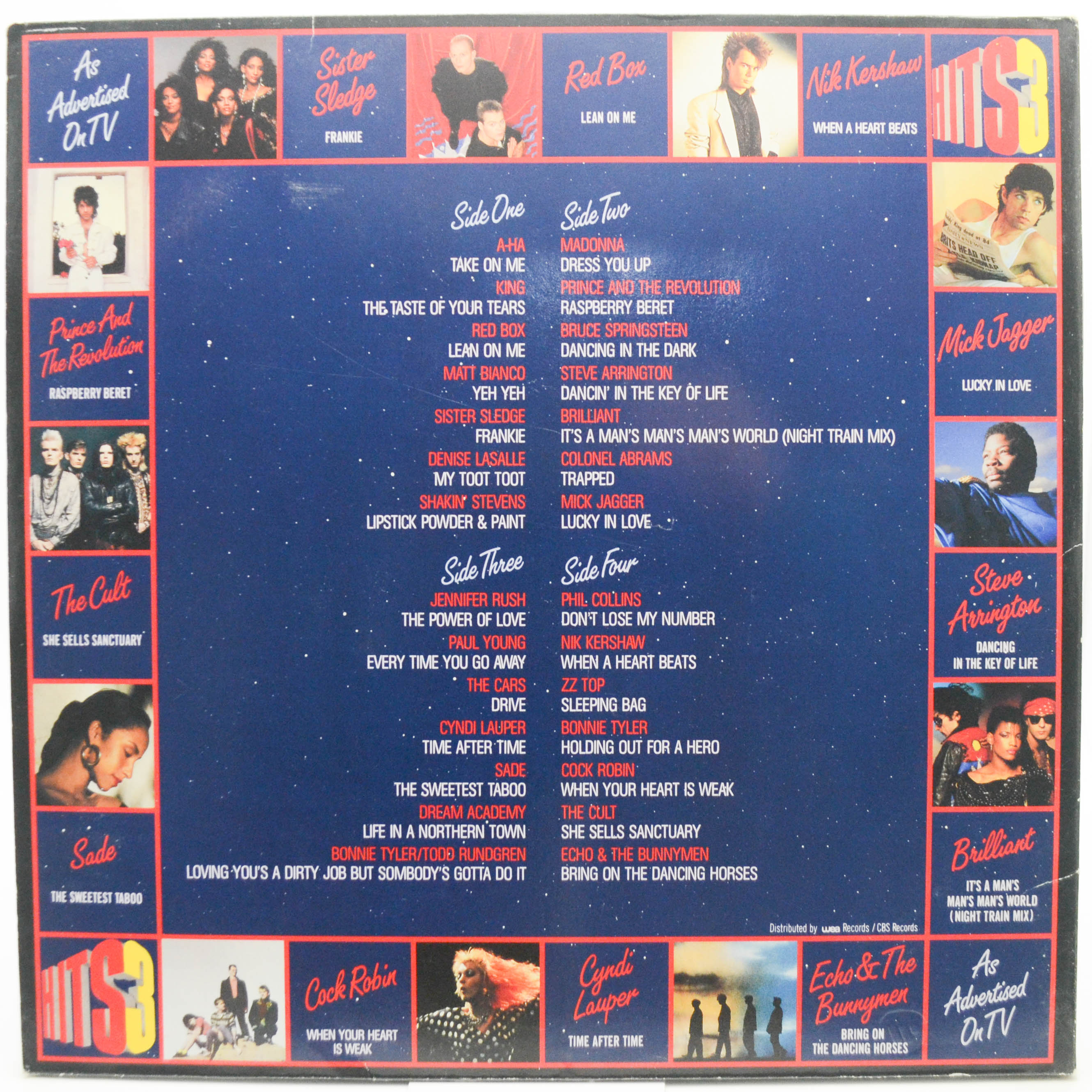 Various — Hits 3 - The Album (2LP), 1985