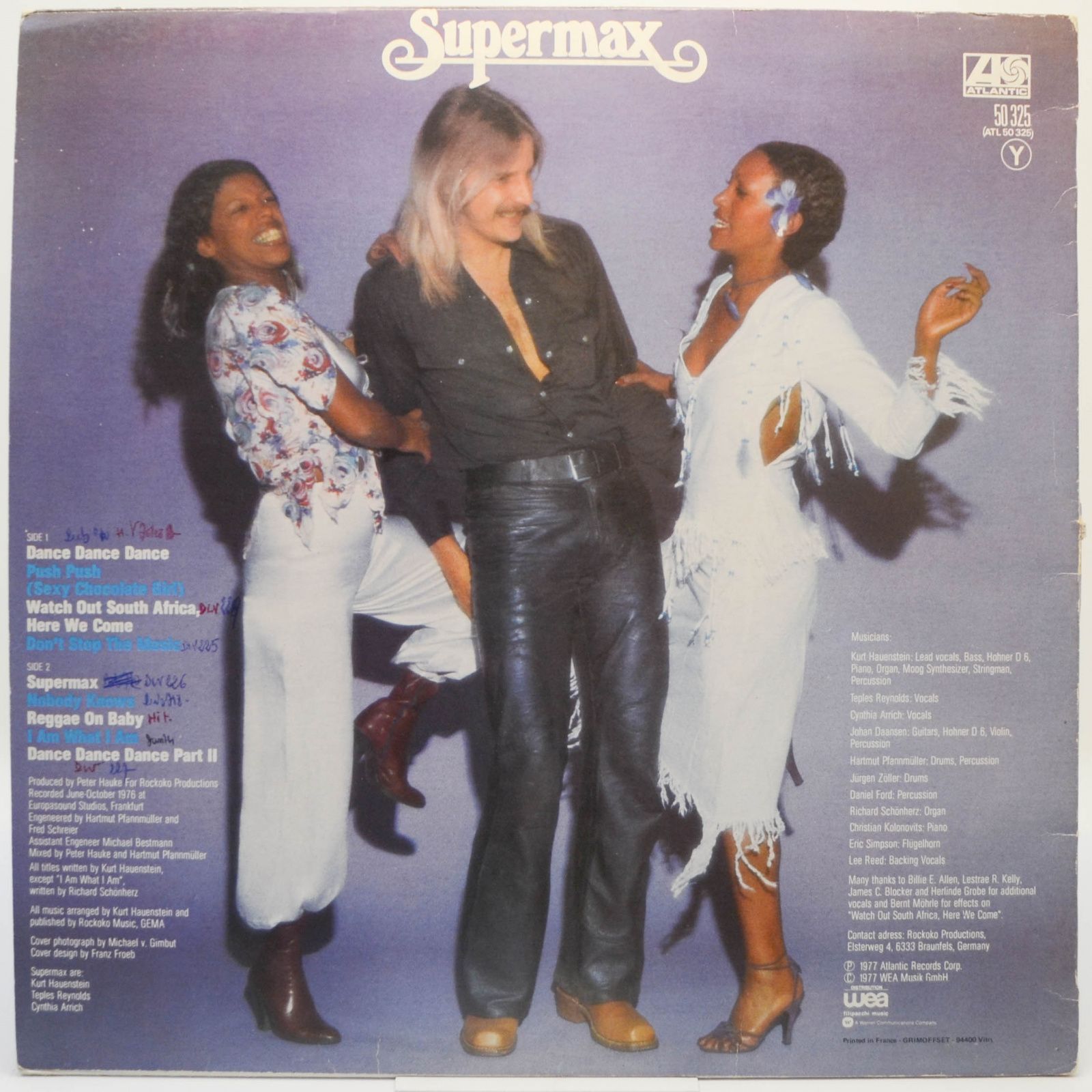 Supermax — Don't Stop The Music, 1977