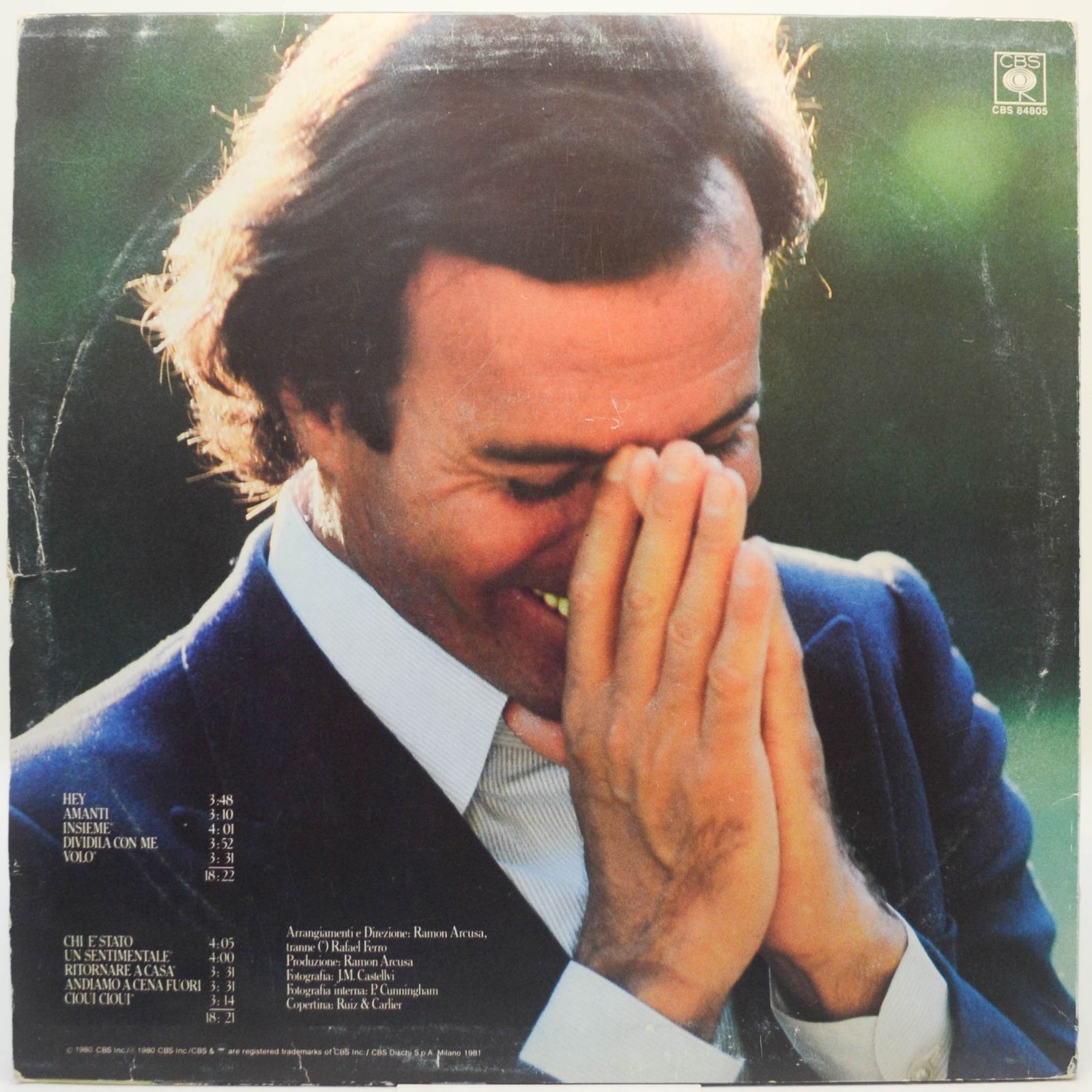 Julio Iglesias — Amanti, 1981