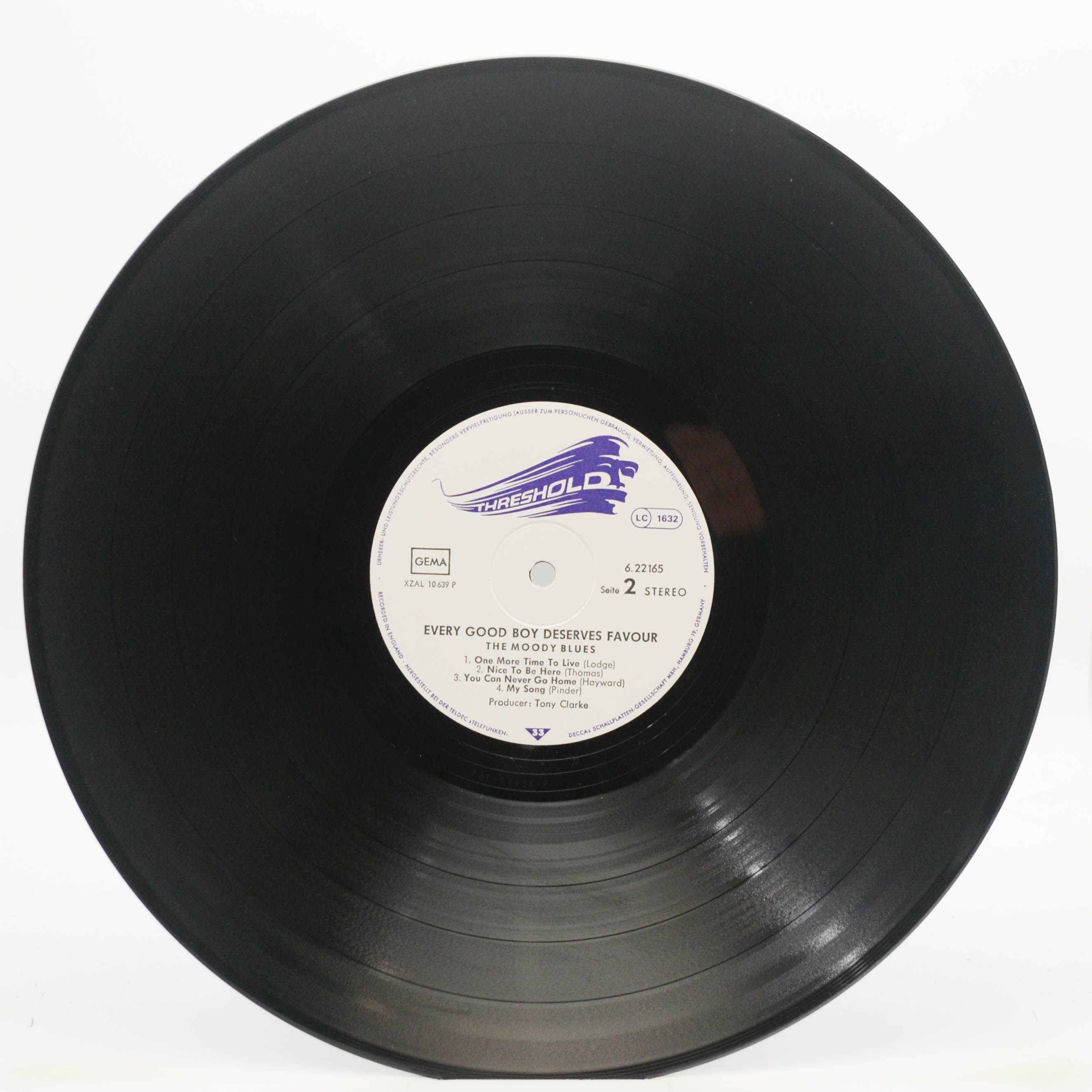 Виниловая пластинка Moody Blues — Every Good Boy Deserves Favour, 1977