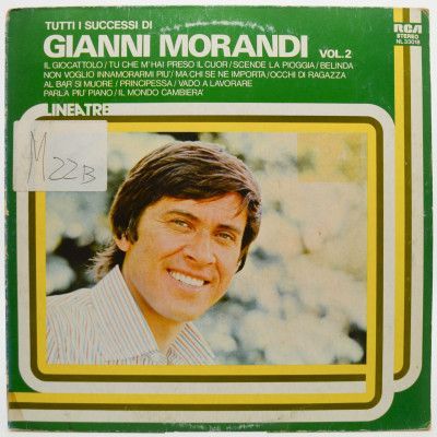 Виниловая пластинка Tutti I Successi Di Gianni Morandi Vol. 2 (Italy), 1976