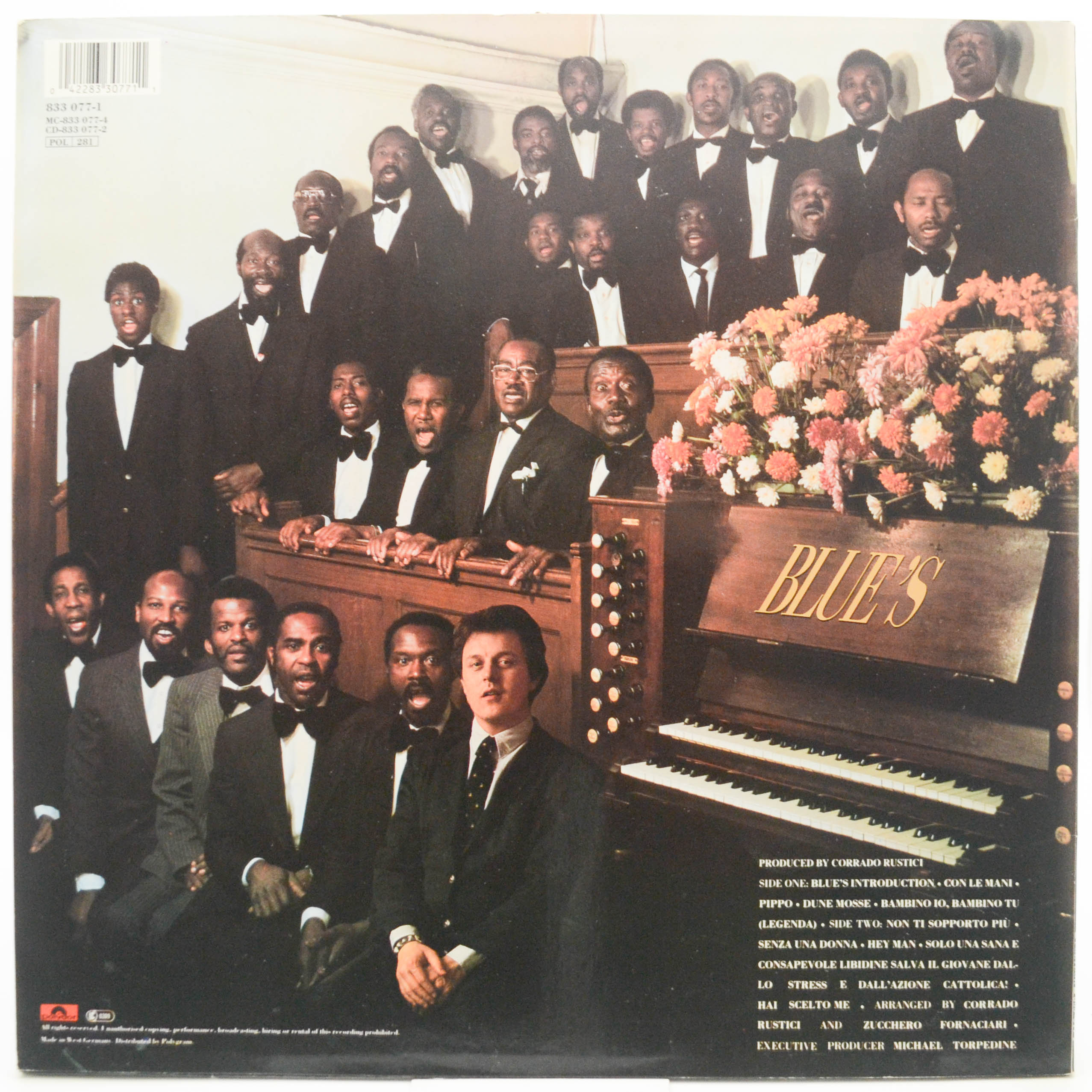 Zucchero Sugar Fornaciari — Blue's, 1987