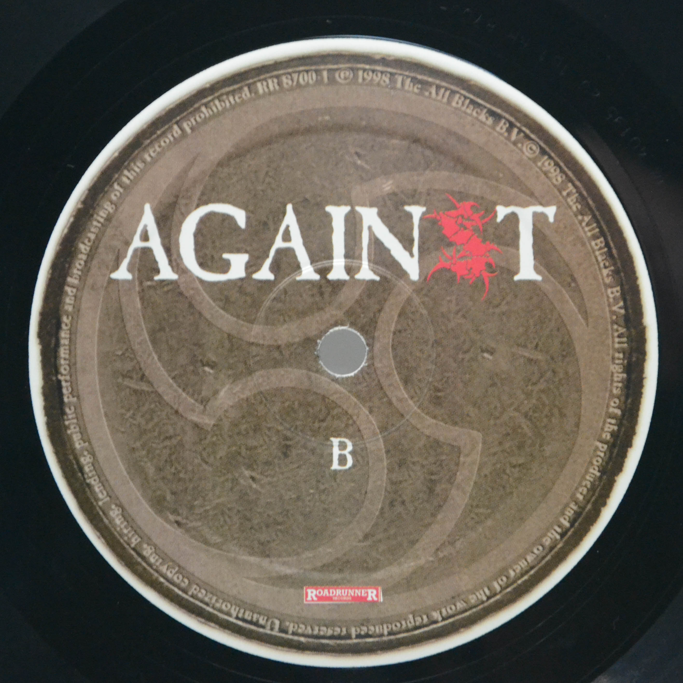Виниловая пластинка Sepultura — Against, 1998