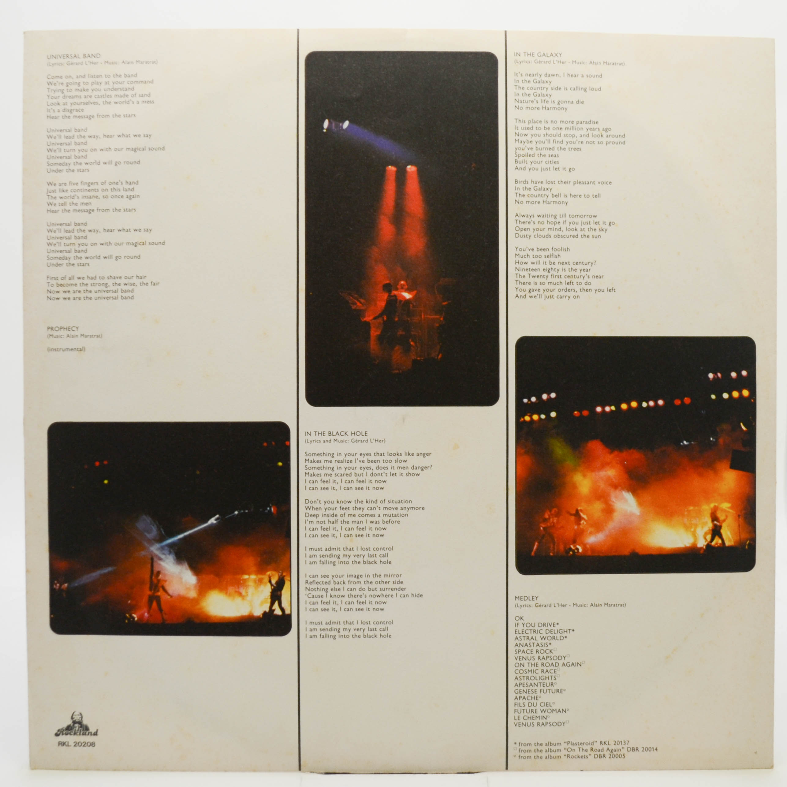 Виниловая пластинка Rockets — Galaxy, 1980
