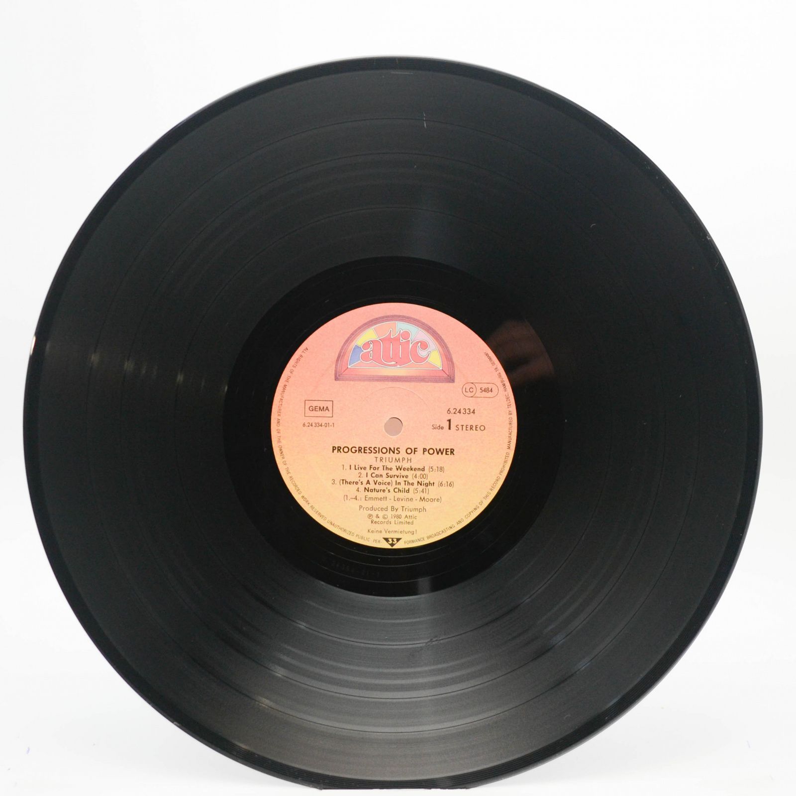 Виниловая пластинка Triumph — Progressions Of Power, 1980