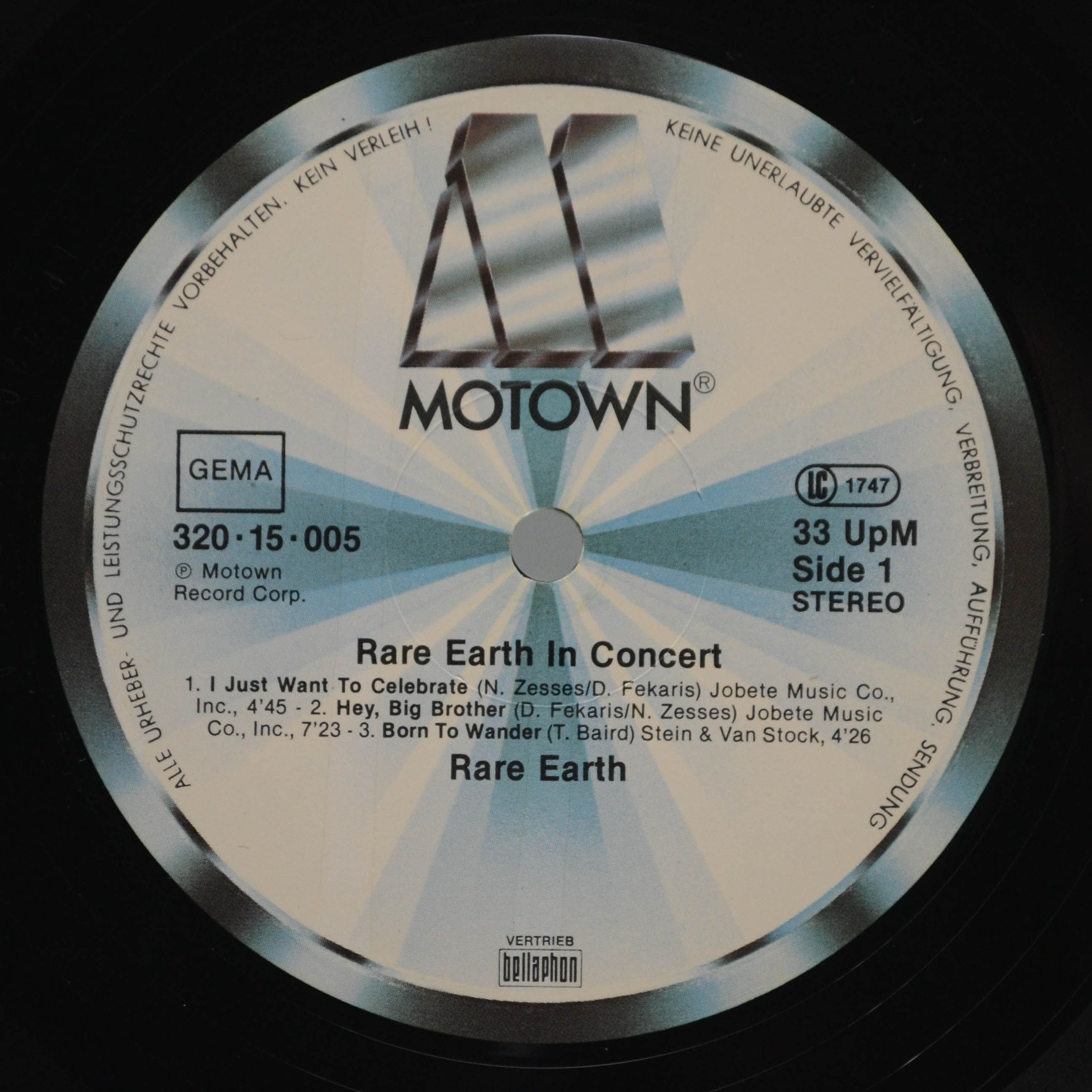 Rare Earth — Rare Earth In Concert (2LP), 1971