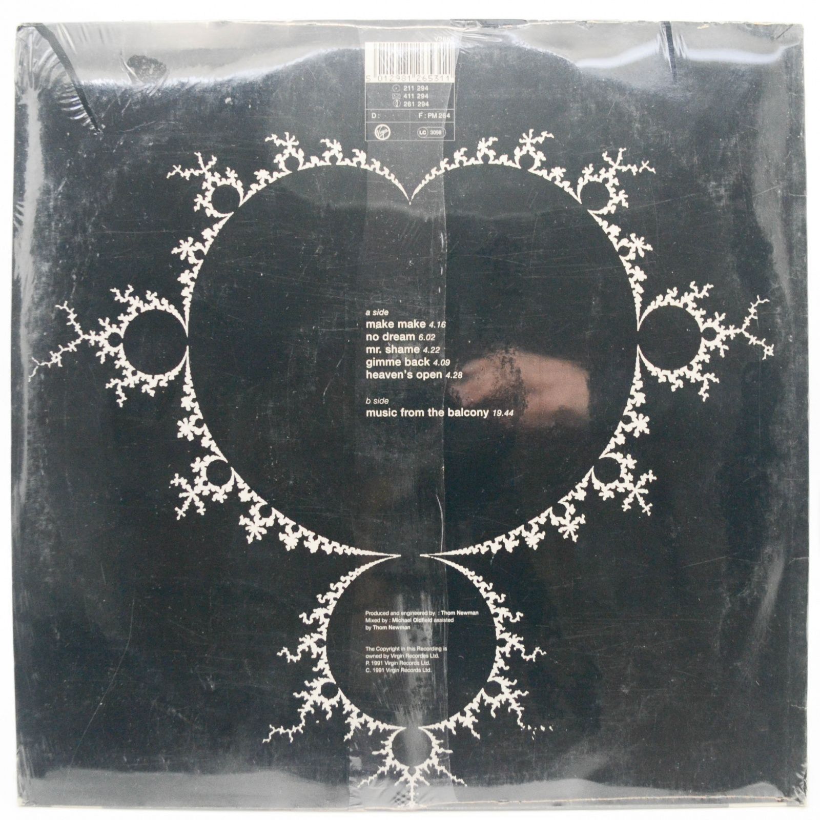 Michael Oldfield — Heaven's Open, 1991