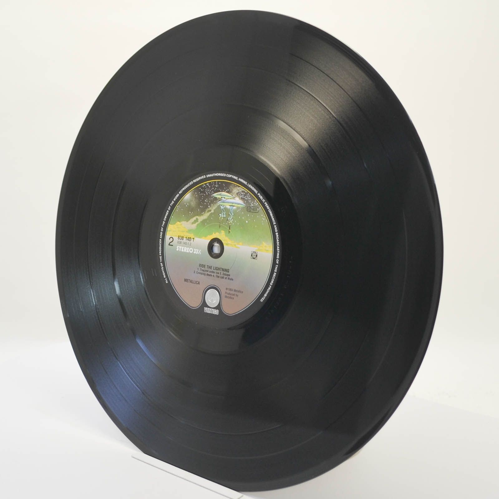 Metallica — Ride The Lightning, 1984