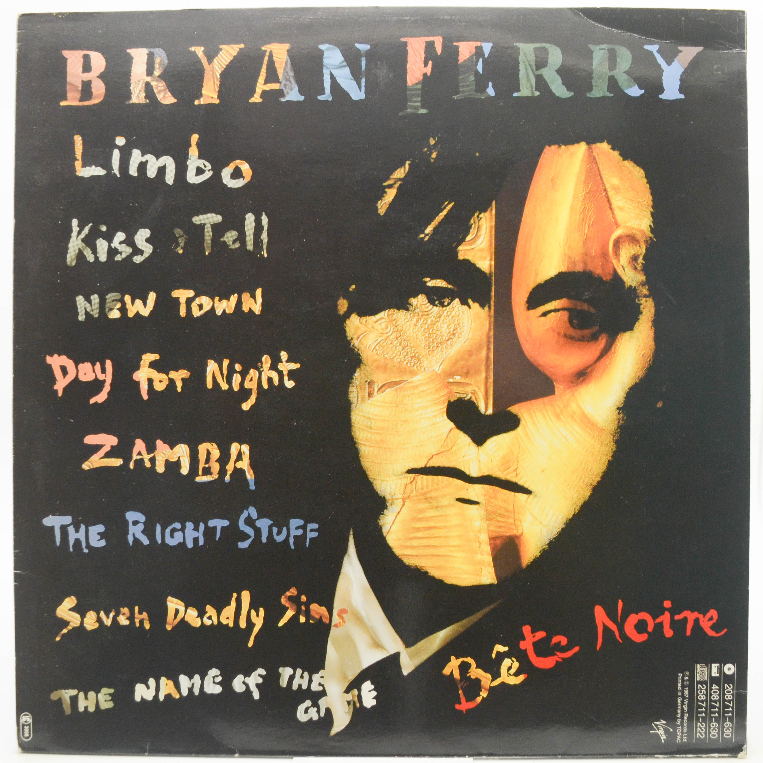 Bryan Ferry — Bête Noire, 1987