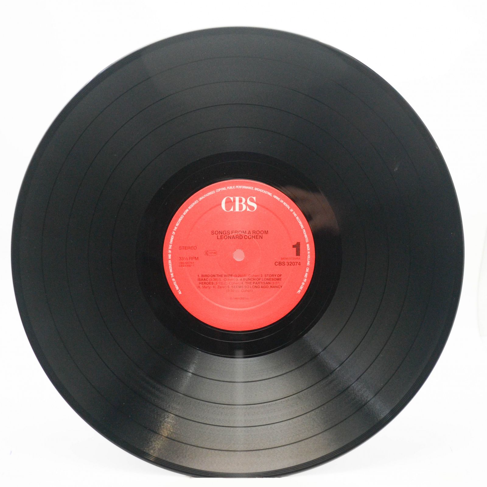 Leonard Cohen — Songs From A Room, 1969