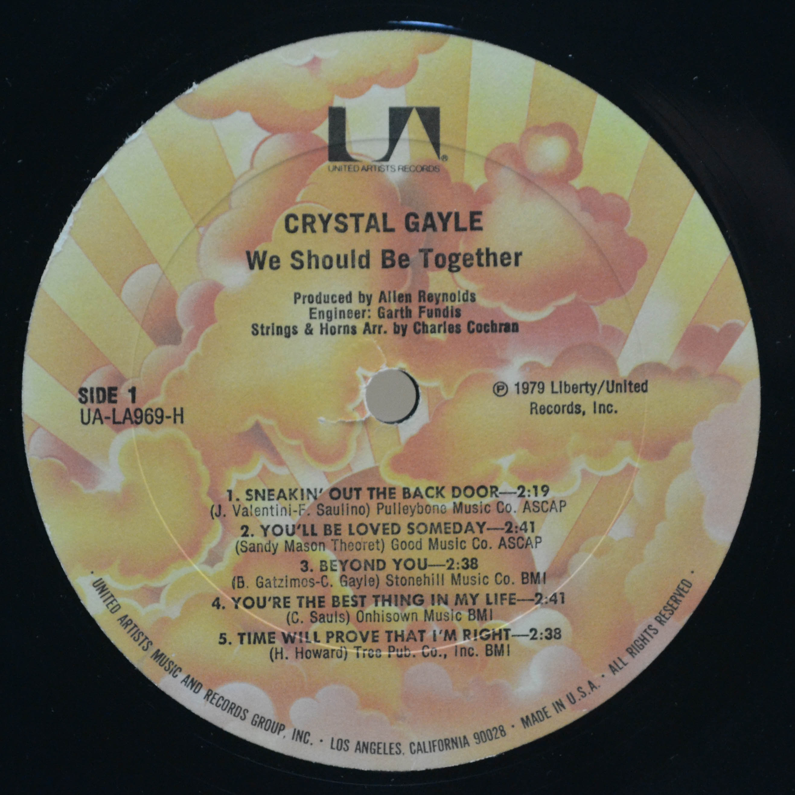 Виниловая пластинка Crystal Gayle — We Should Be Together (USA), 1979