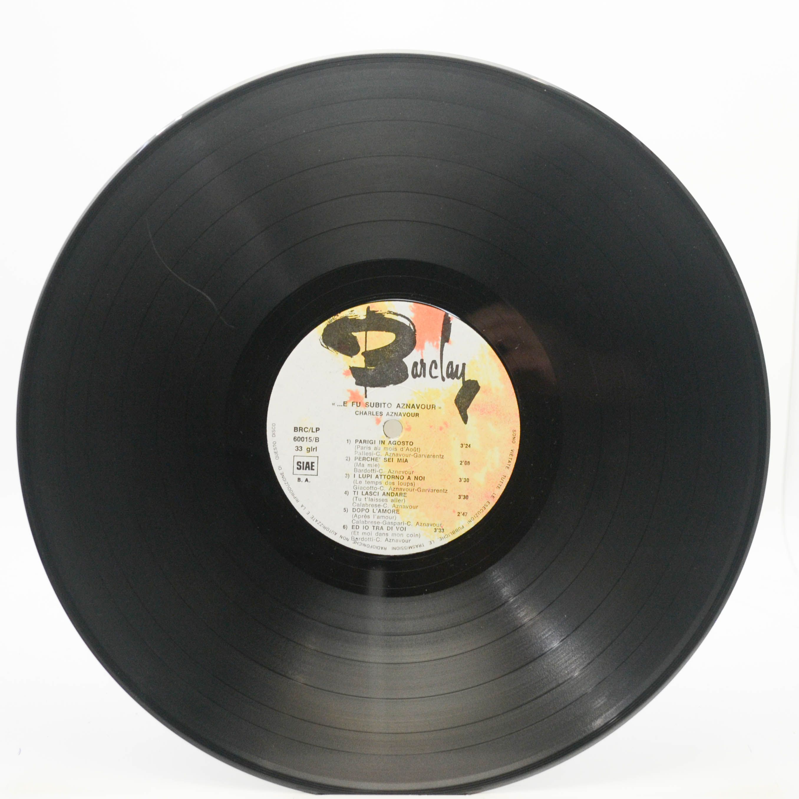 Charles Aznavour — ...E Fu Subito Aznavour..., 1970